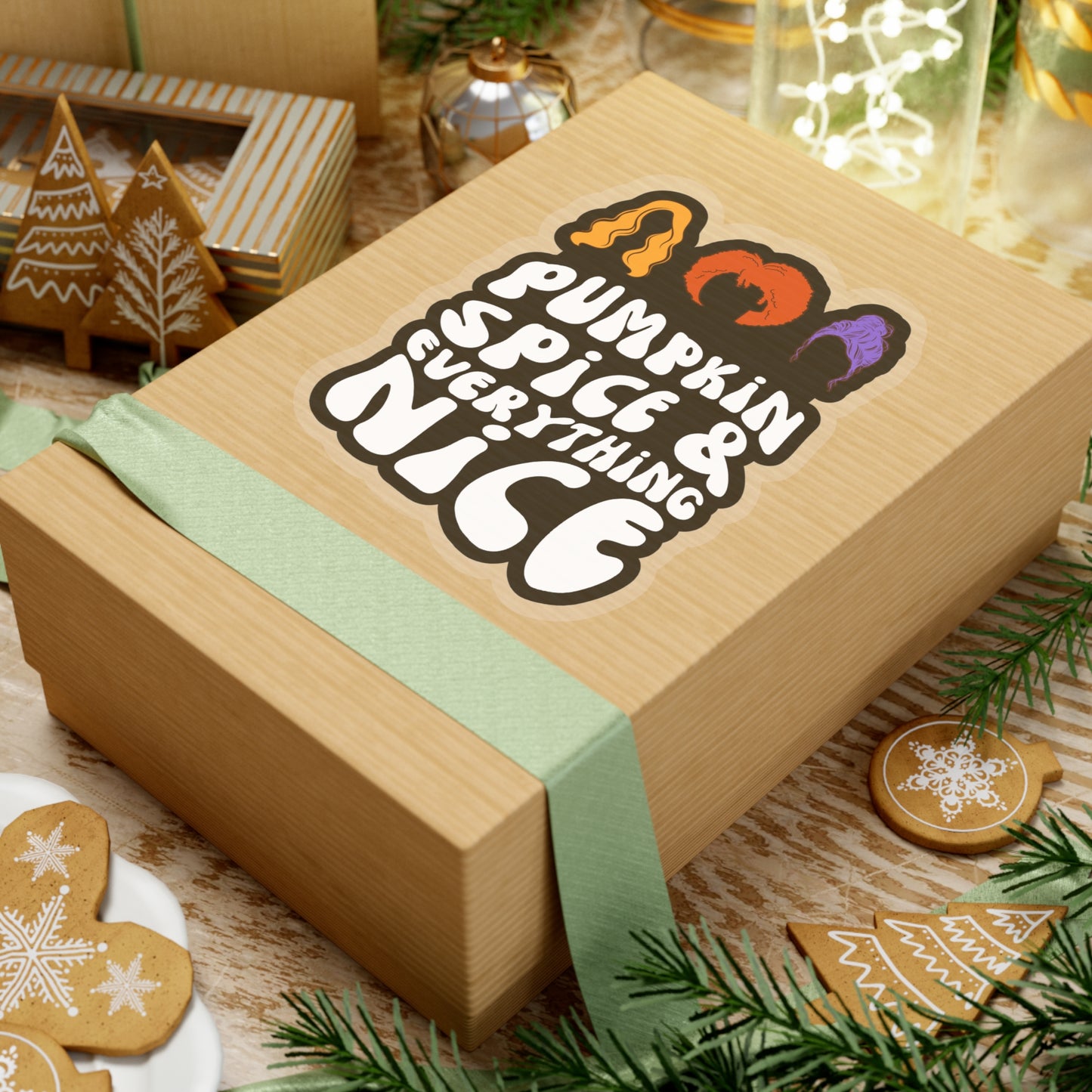 Pumpkin Spice Everything Nice - Hocus Pocus - Sticker