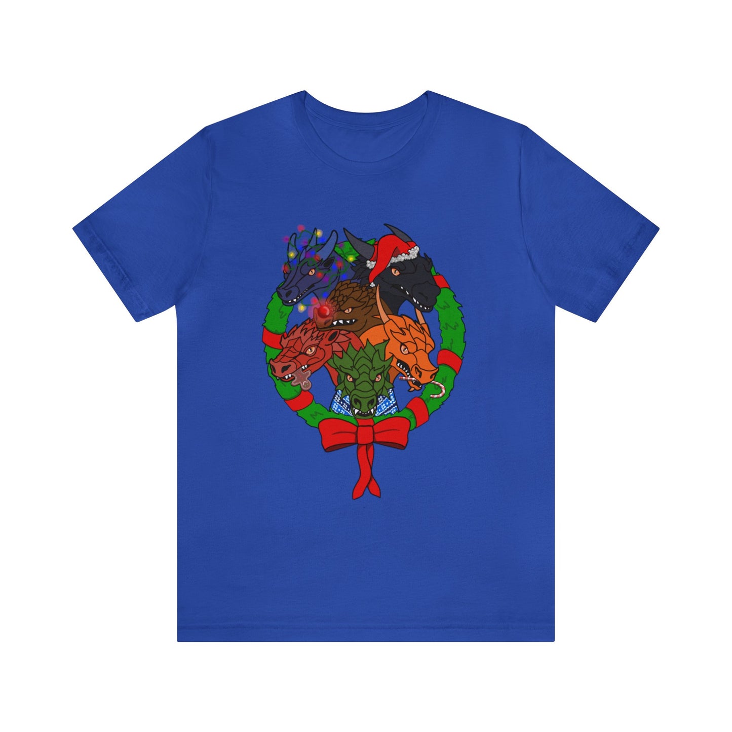 Dragon Christmas with no snow version - Unisex T-shirt