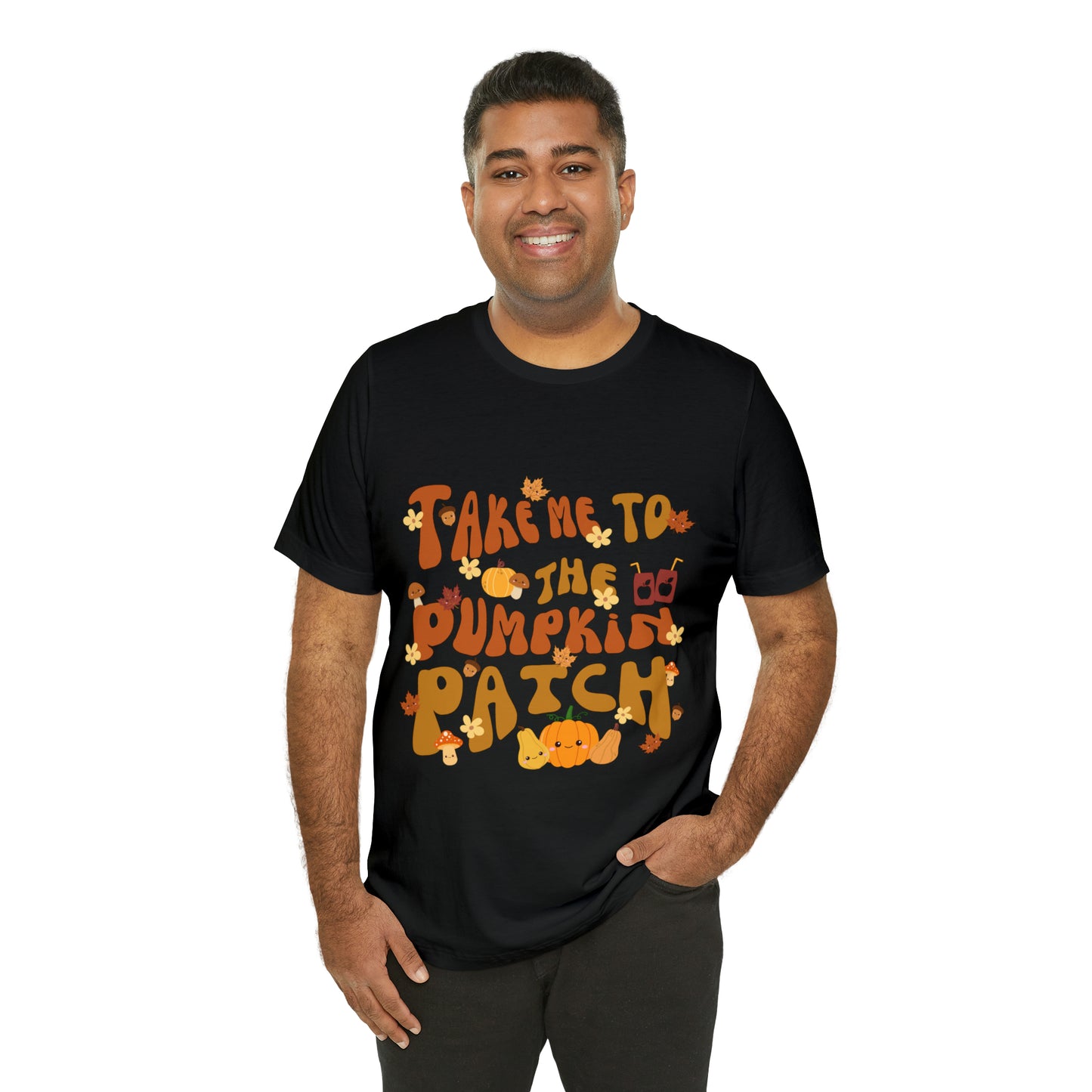 Take me to the Pumpkin Patch, Unisex Jersey Short Sleeve Tee