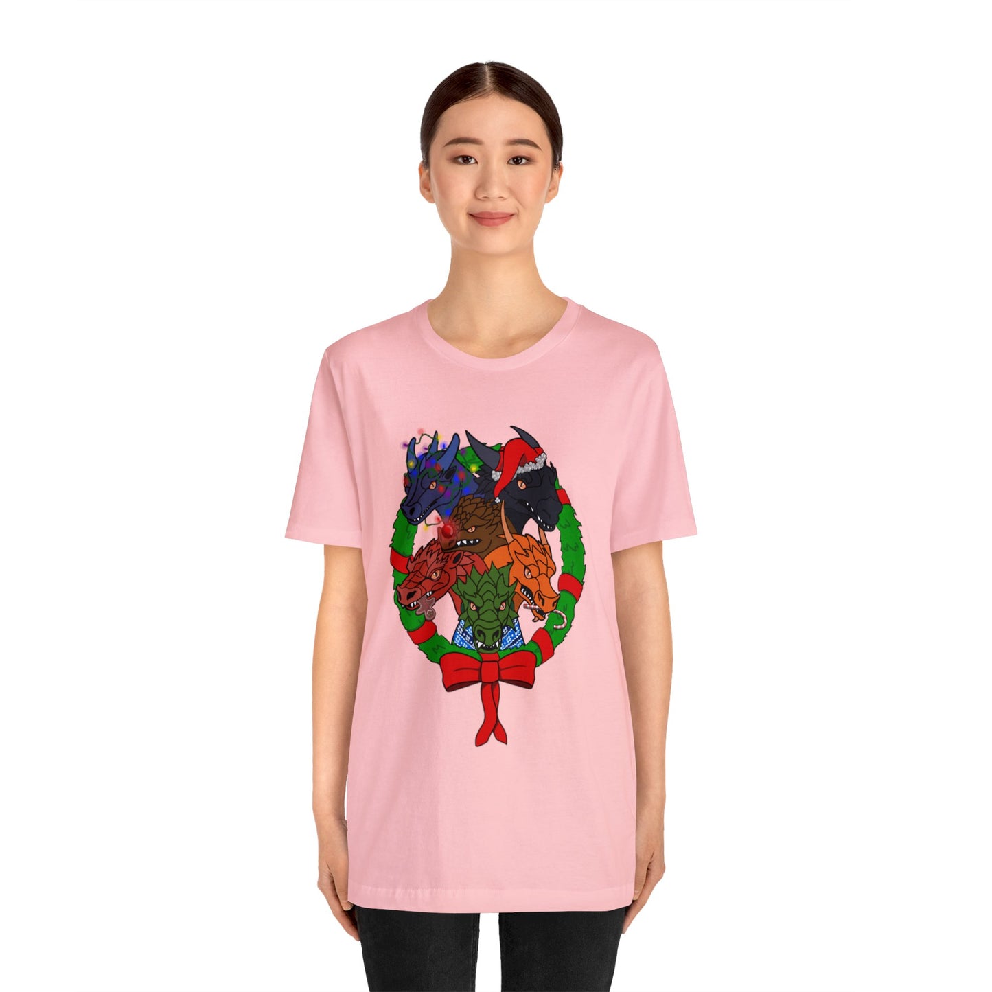 Dragon Christmas with no snow version - Unisex T-shirt