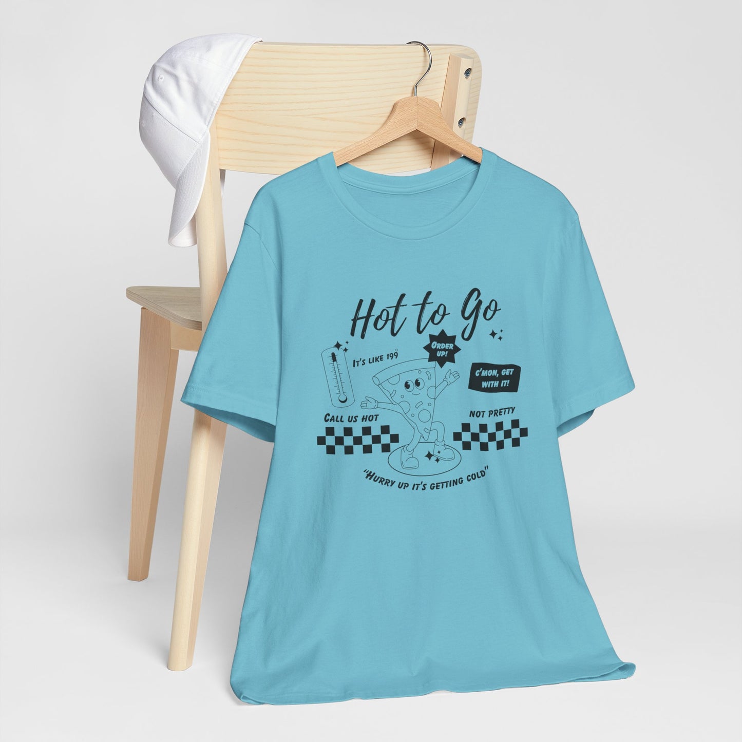 HOT TO GO Black Text - Unisex Shirt