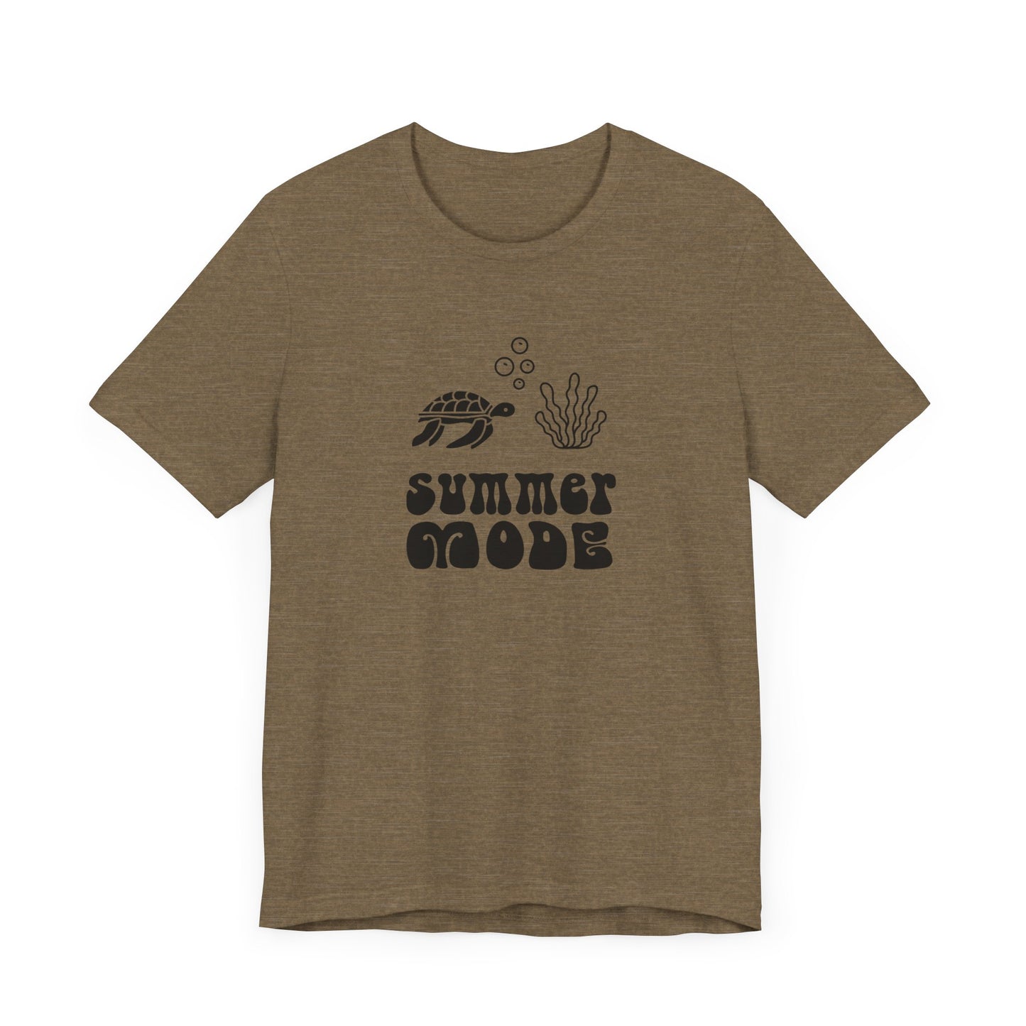 Turtle Summer Mode (Sea Salt Sand) - Unisex Shirt