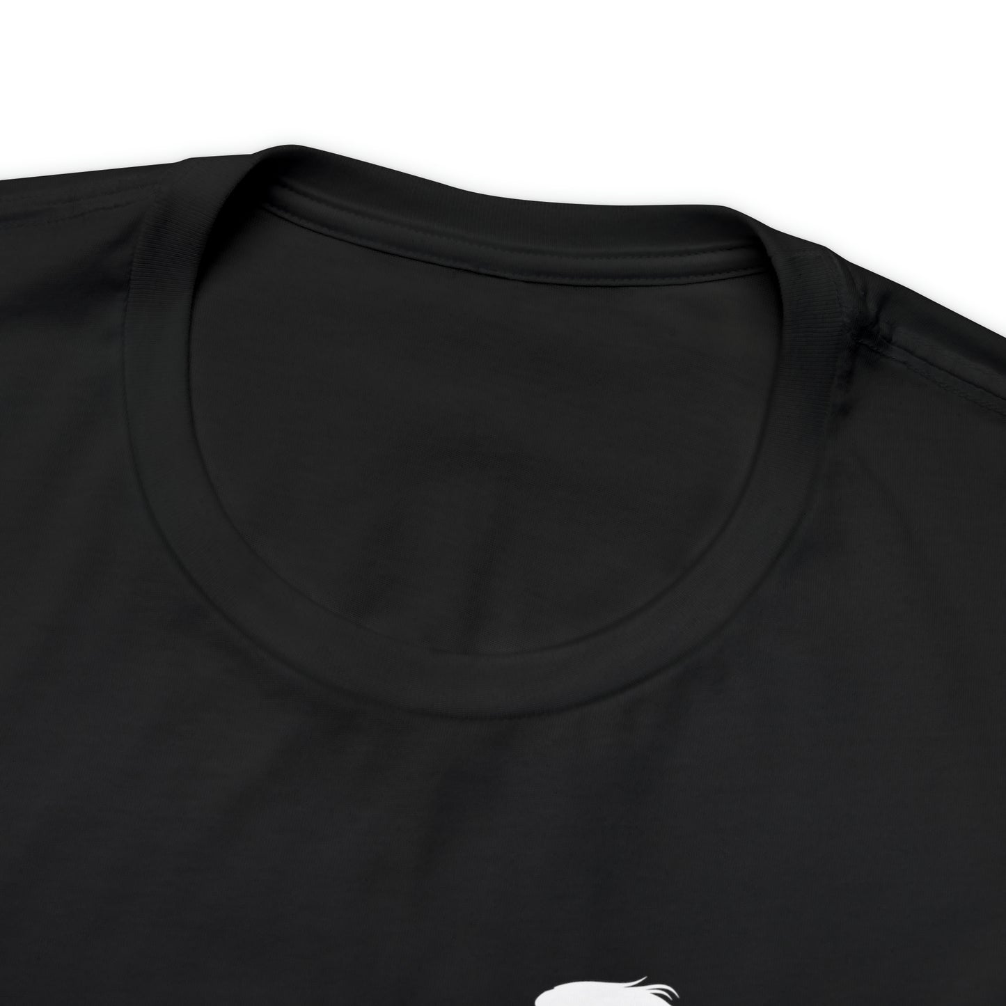 White Silhouette Horse, Mojo Dojo Casa House, Unisex Jersey Short Sleeve Tee