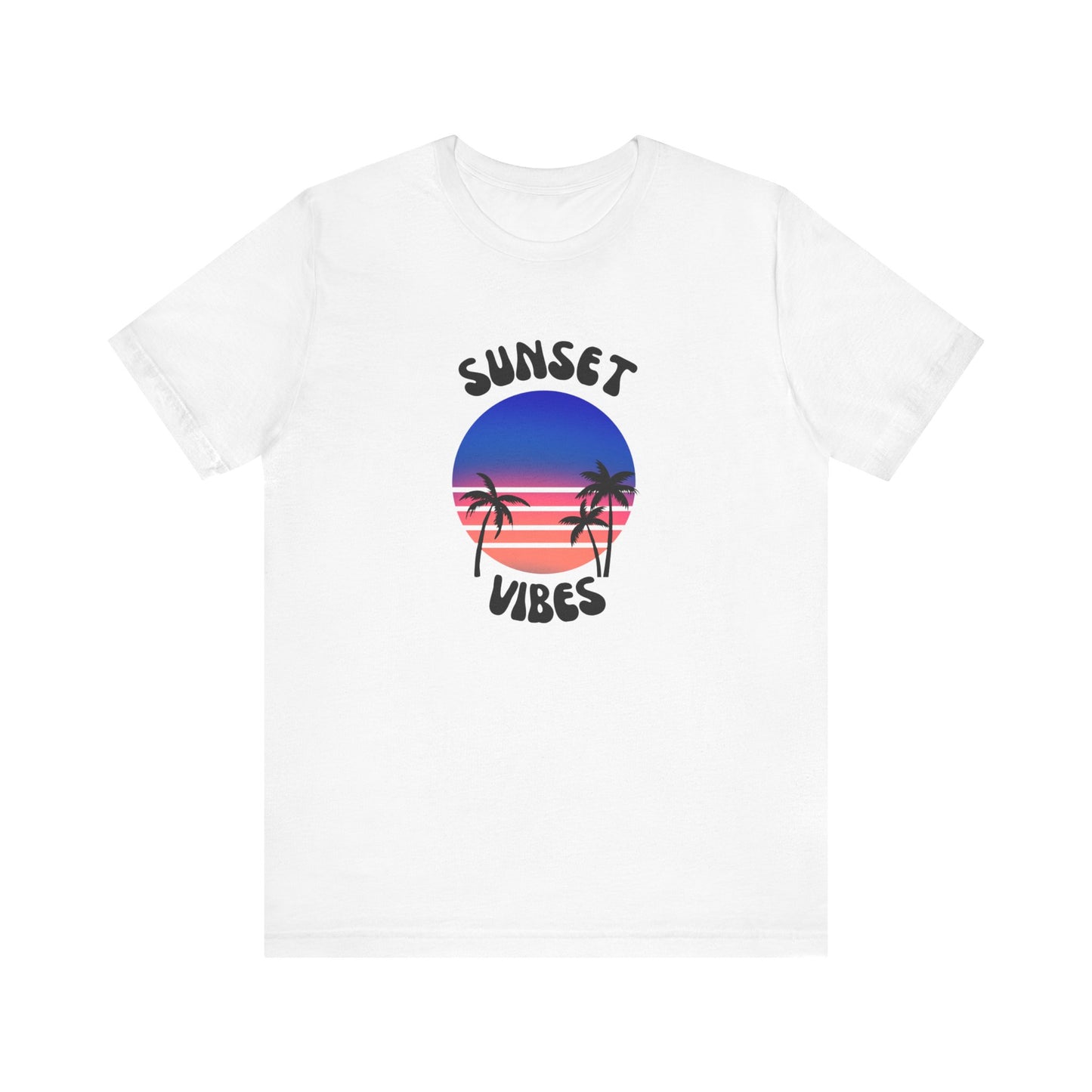 Blue Sunset Vibes (Sea Salt Sand) - Unisex Shirt