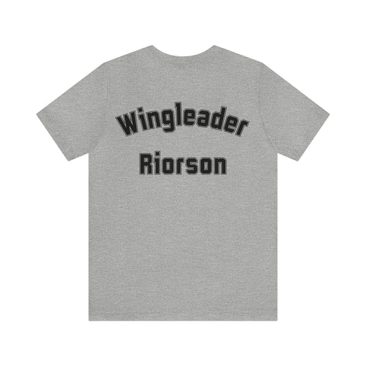 Riorson Wingleader Back - Black Textured Tairn Collegiate