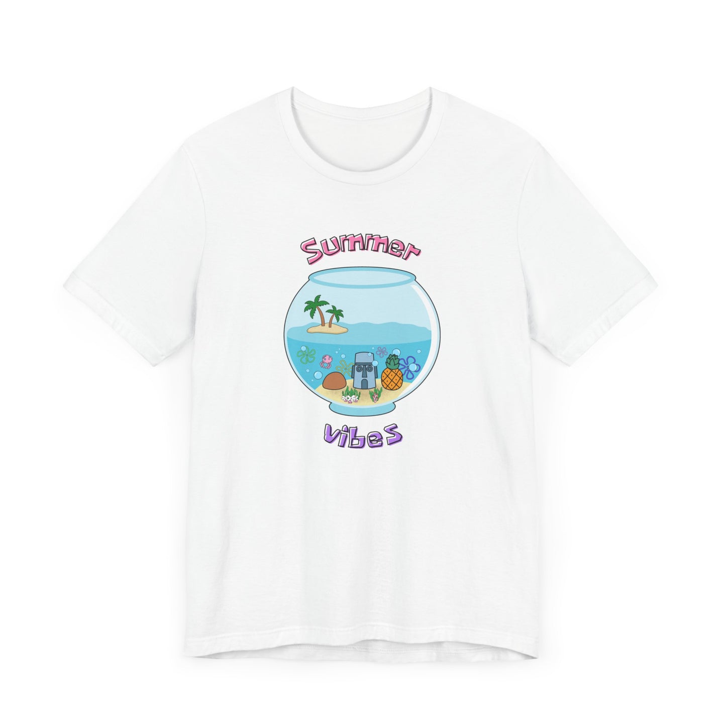 Bikini Bottom Bowl Summer Text - Unisex Shirt