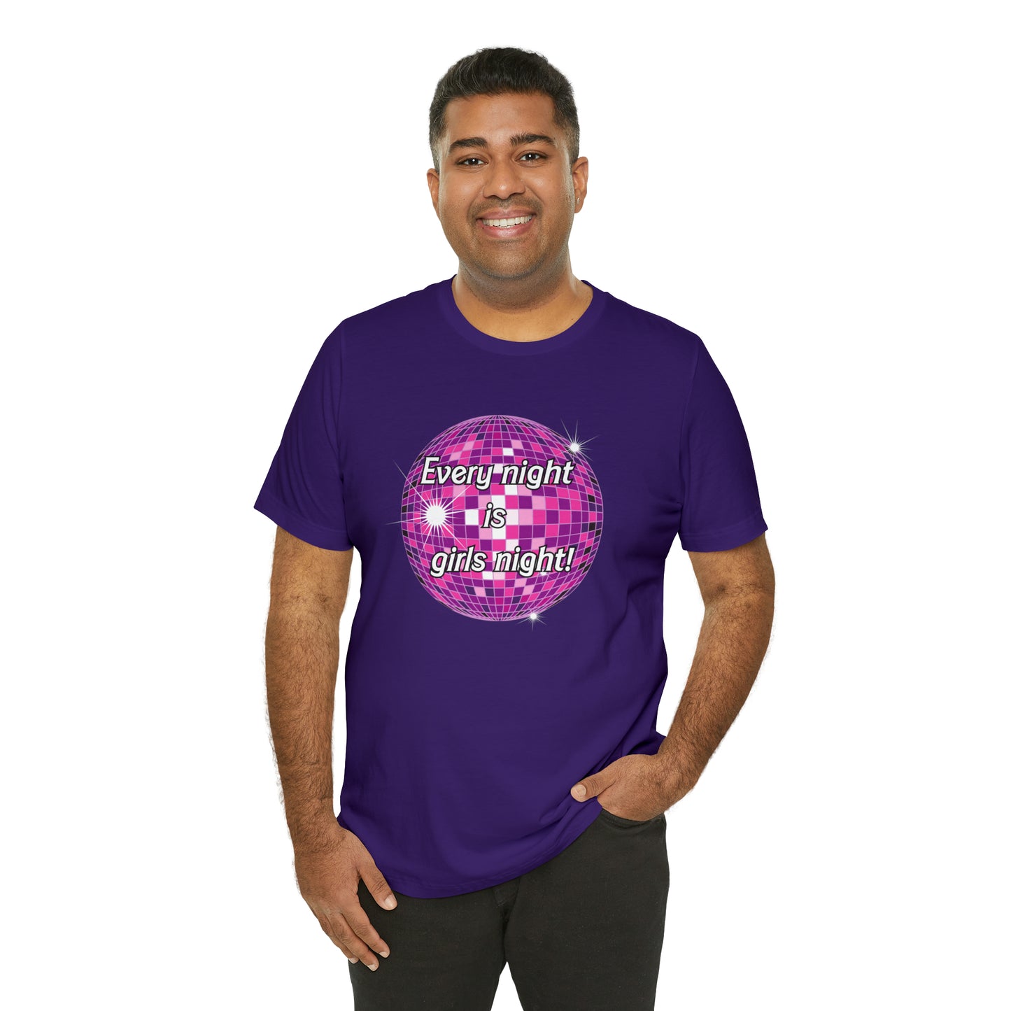 Disco Girls Night barbie, Unisex Jersey Short Sleeve Tee