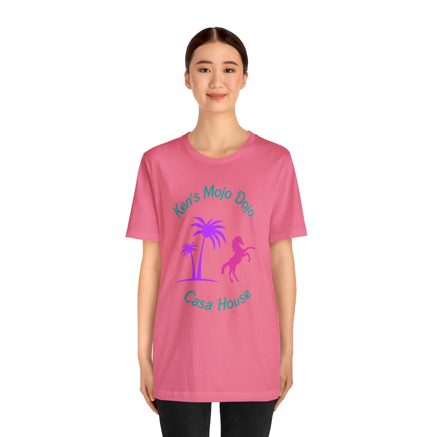 Palm Horse, Mojo Dojo Casa House, Unisex Jersey Short Sleeve Tee