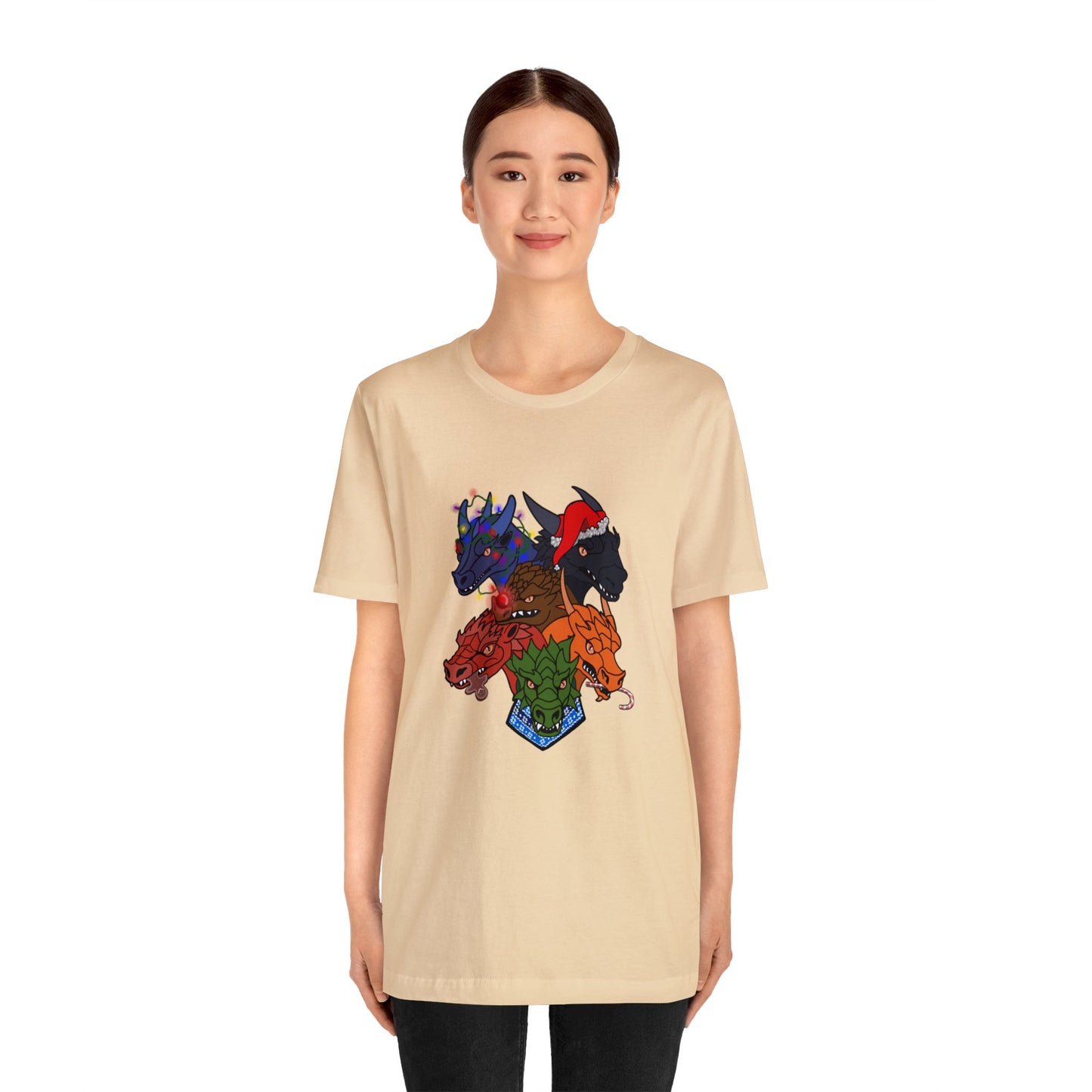 Dragon Christmas simple version - Unisex T-shirt