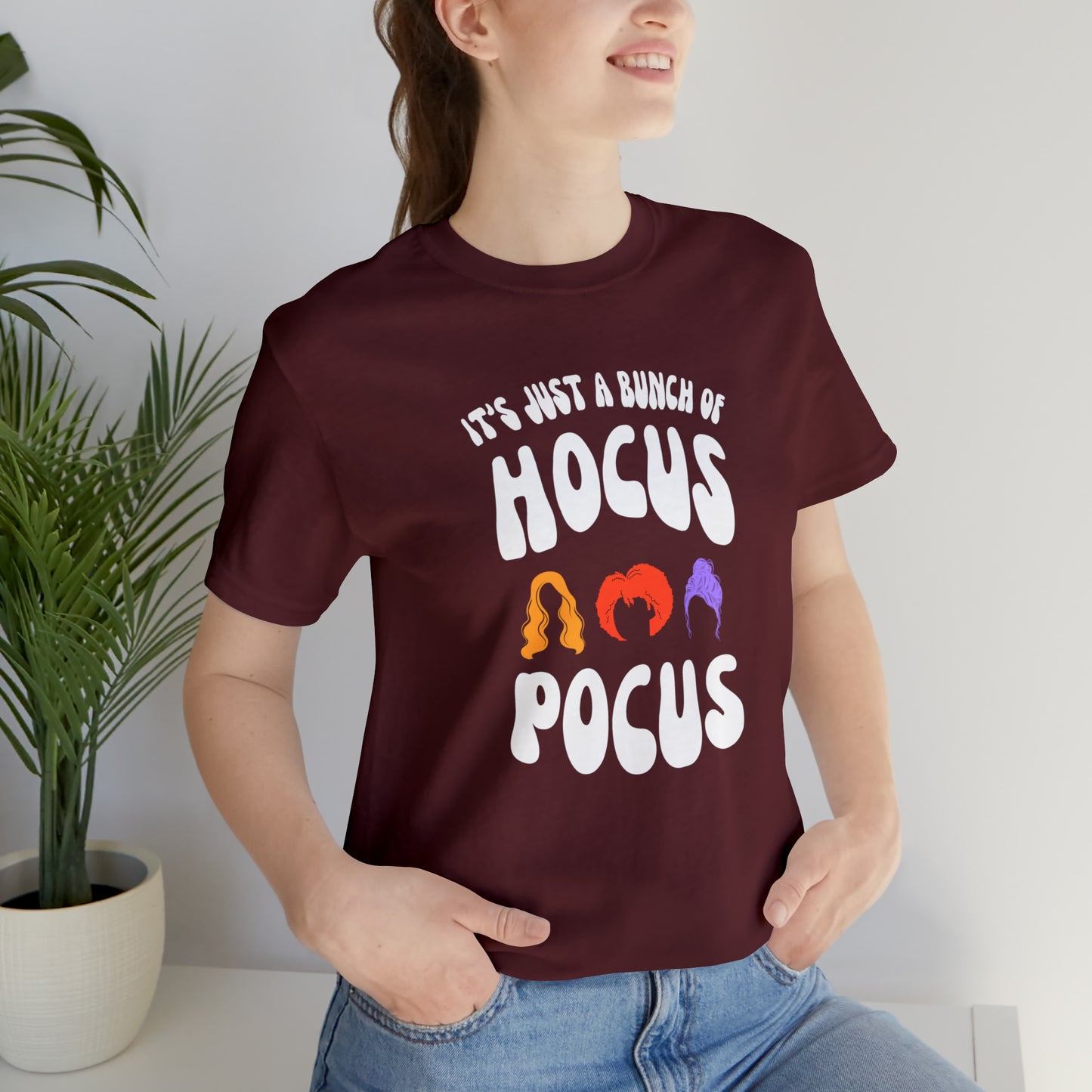 White Text Hair - Hocus Pocus