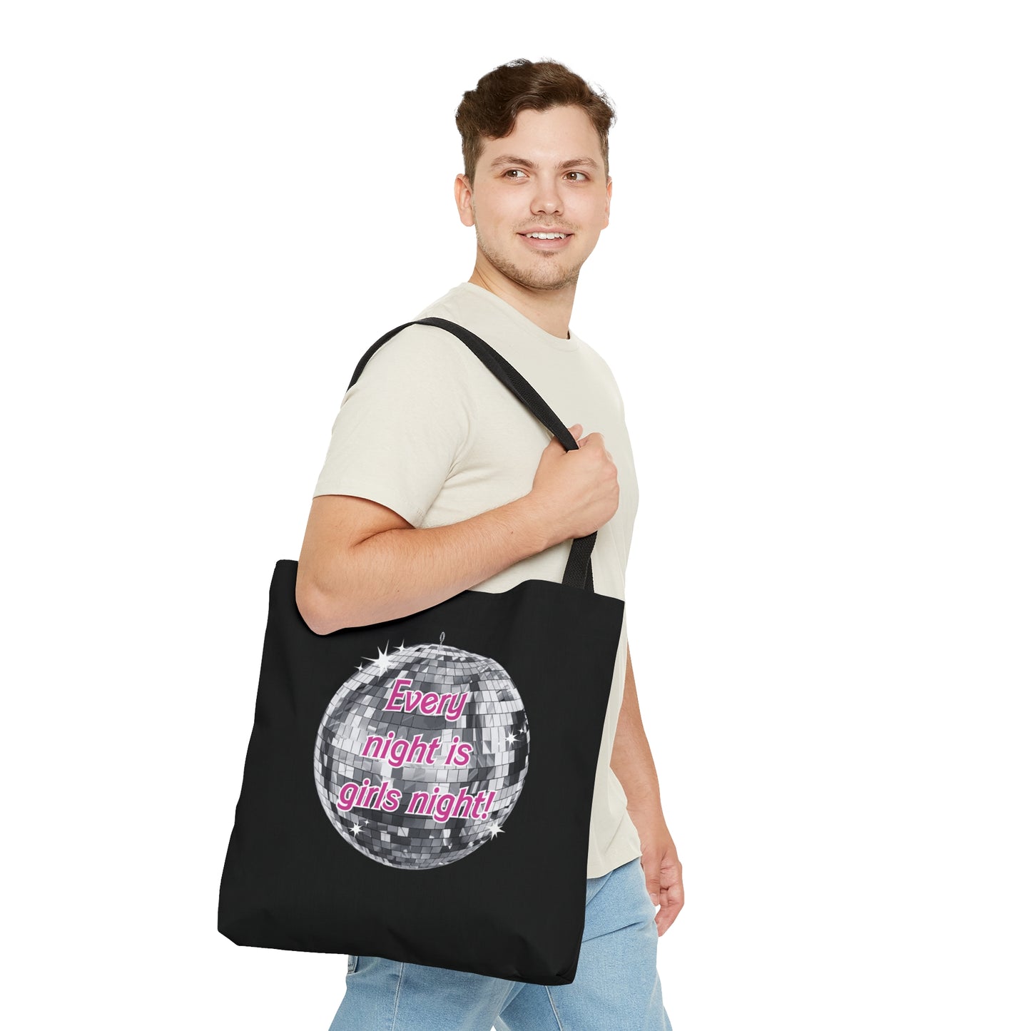 Every night is girls night, Ken, Barbie Tote Bag