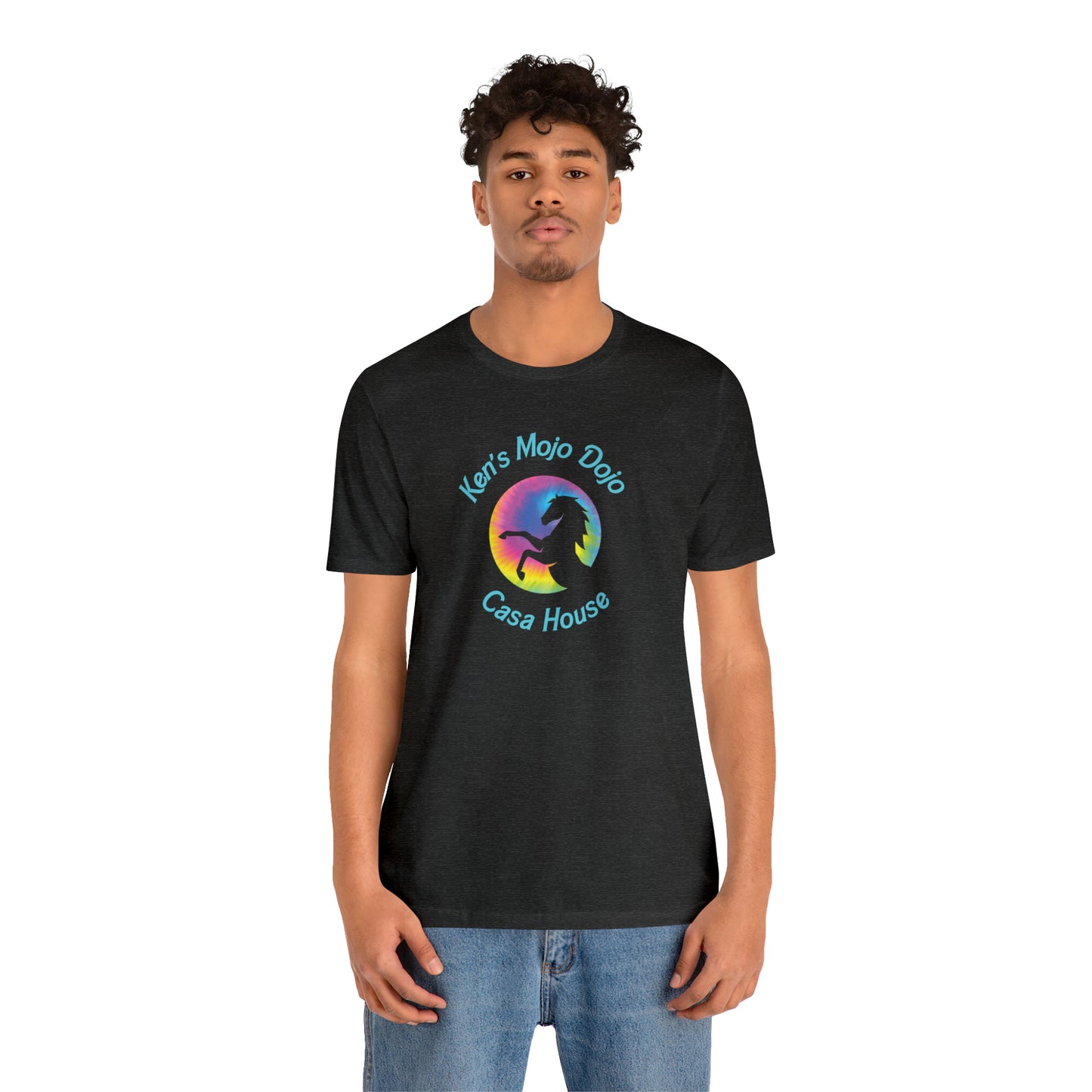 Tie Dye Moon Ken, Unisex Jersey Short Sleeve Tee