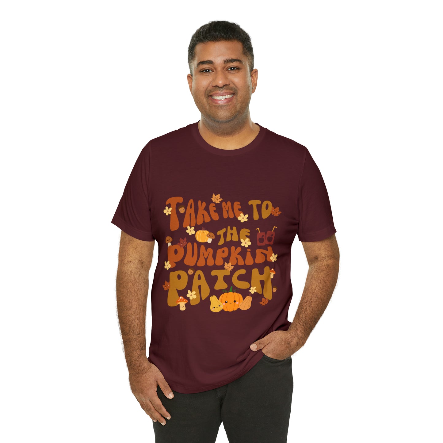 Take me to the Pumpkin Patch, Unisex Jersey Short Sleeve Tee