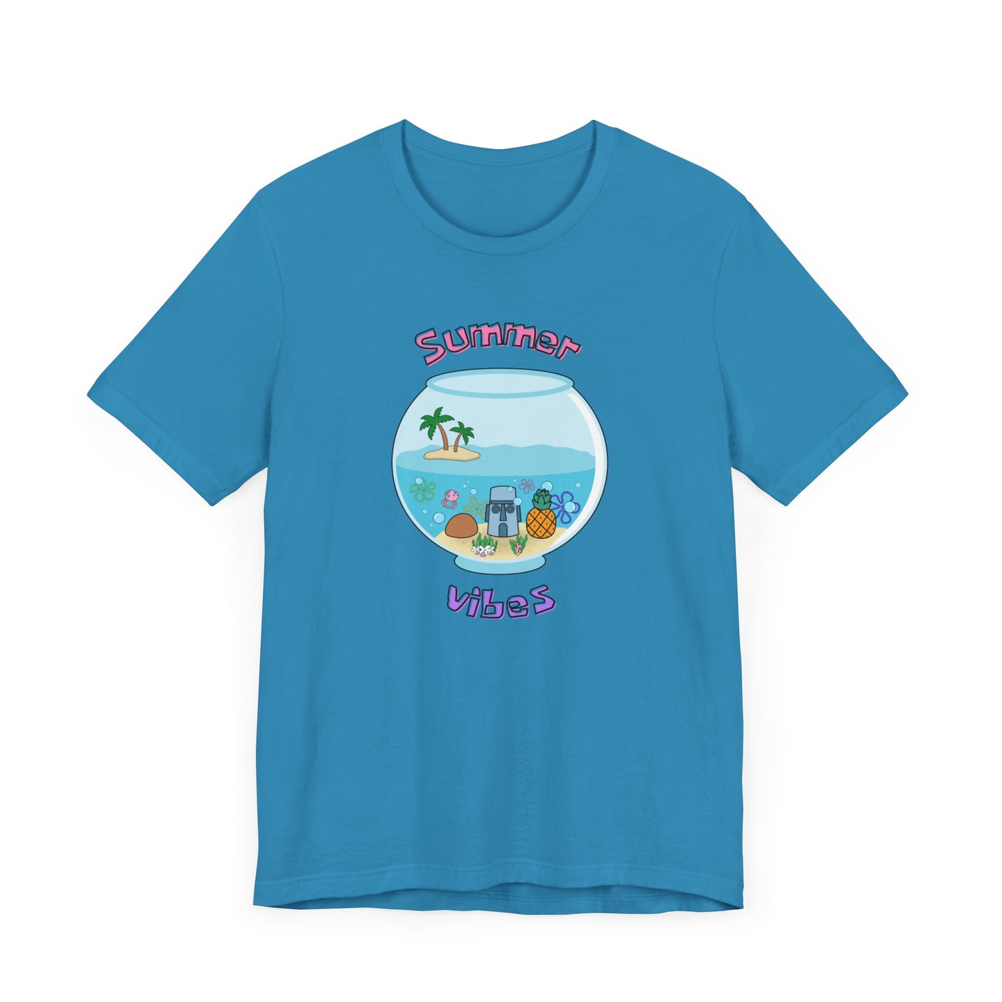 Bikini Bottom Bowl Summer Text - Unisex Shirt