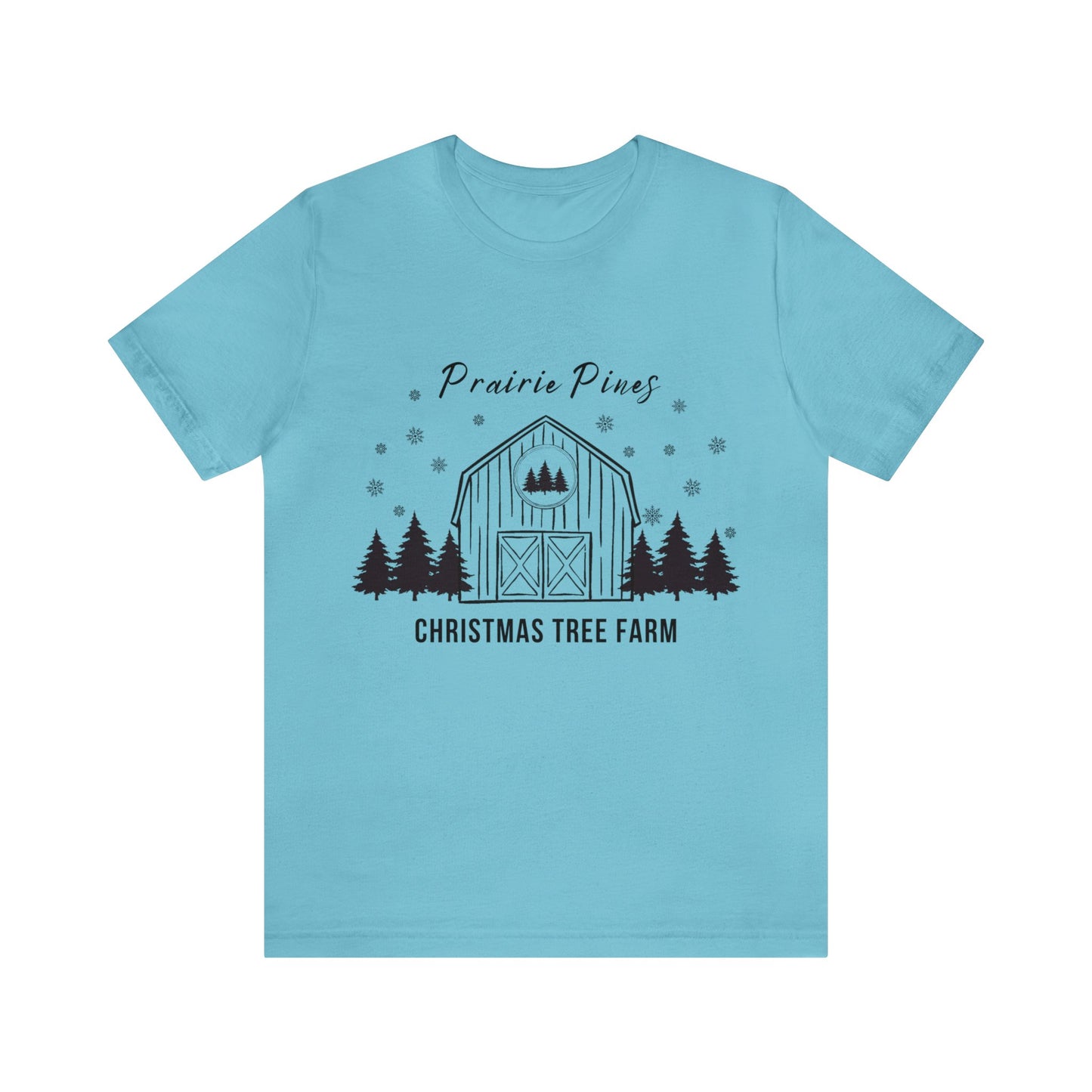 Prairie Pines Black Text - Unisex T-shirt