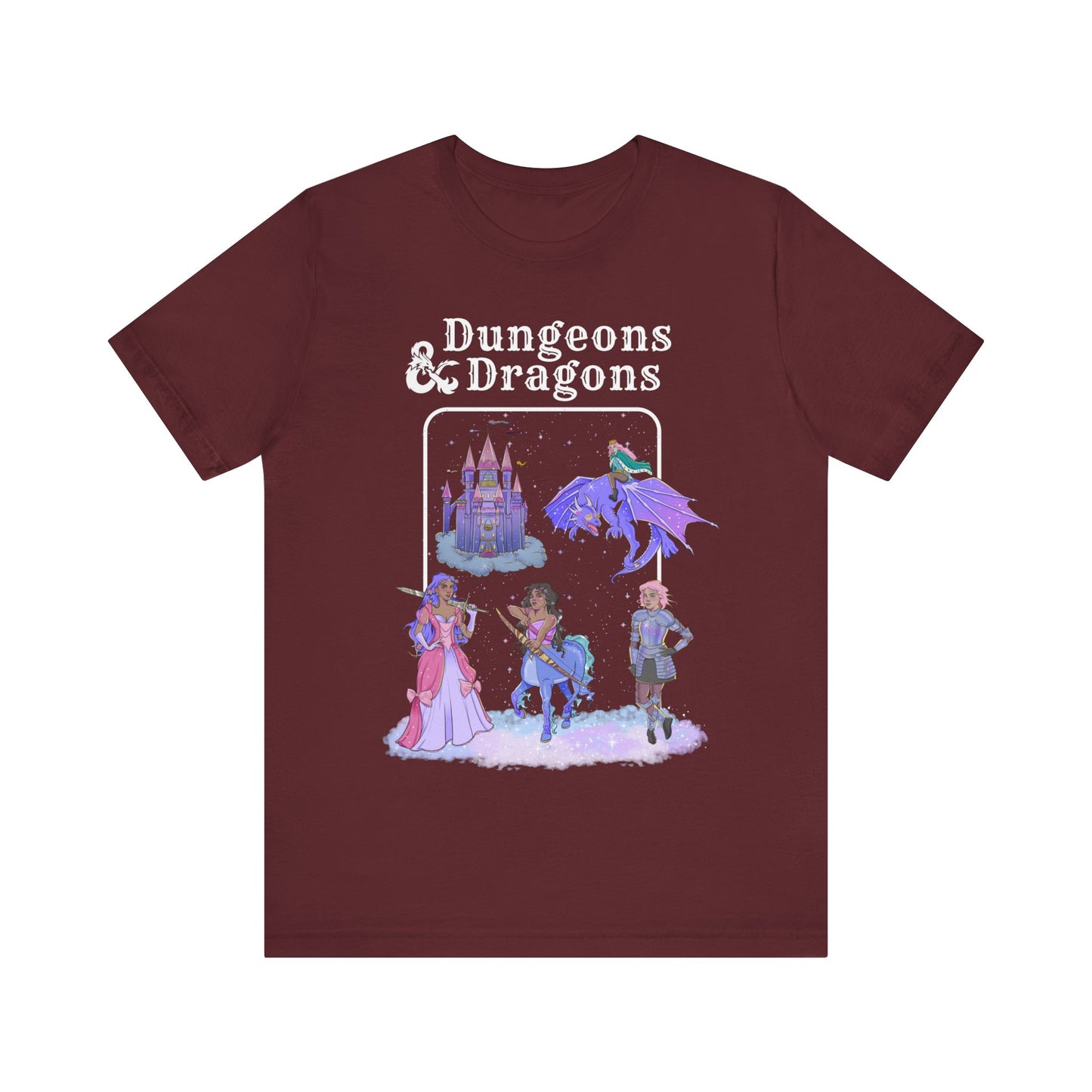 Cotton Candy Dragon Dungeons - Unisex T-shirt