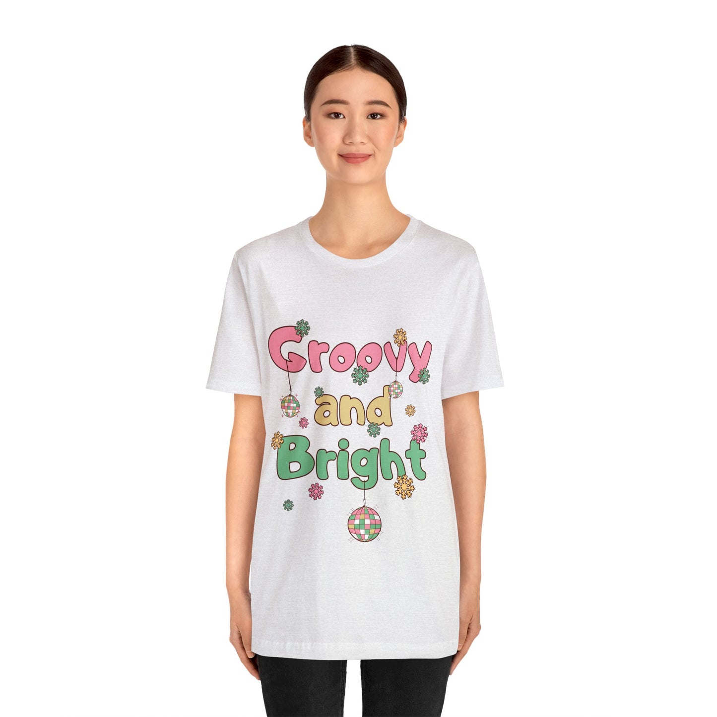 Pinkish Groovy and Bright Jingle Disco Ball - Unisex T-shirt