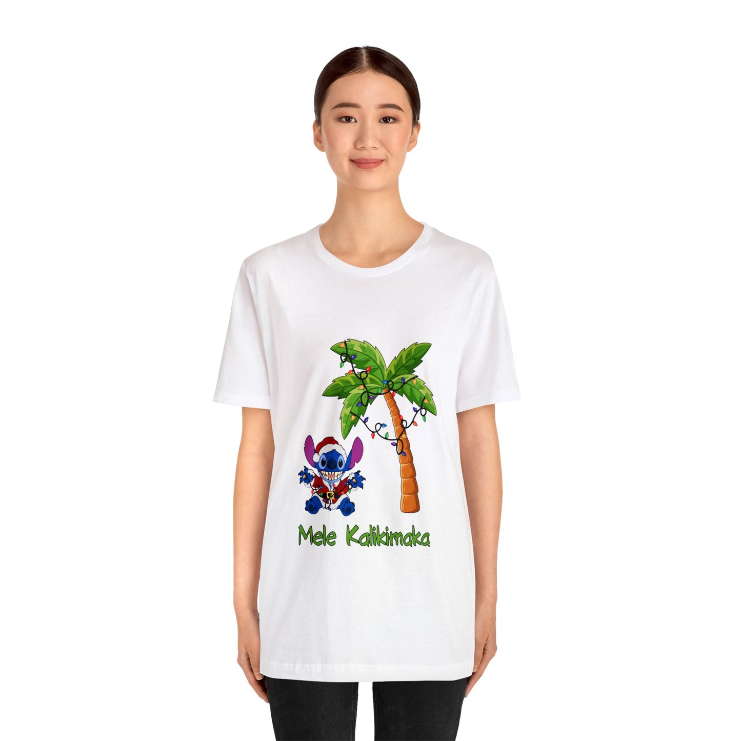Mele Kalikimaka Stitch - Unisex T-shirt