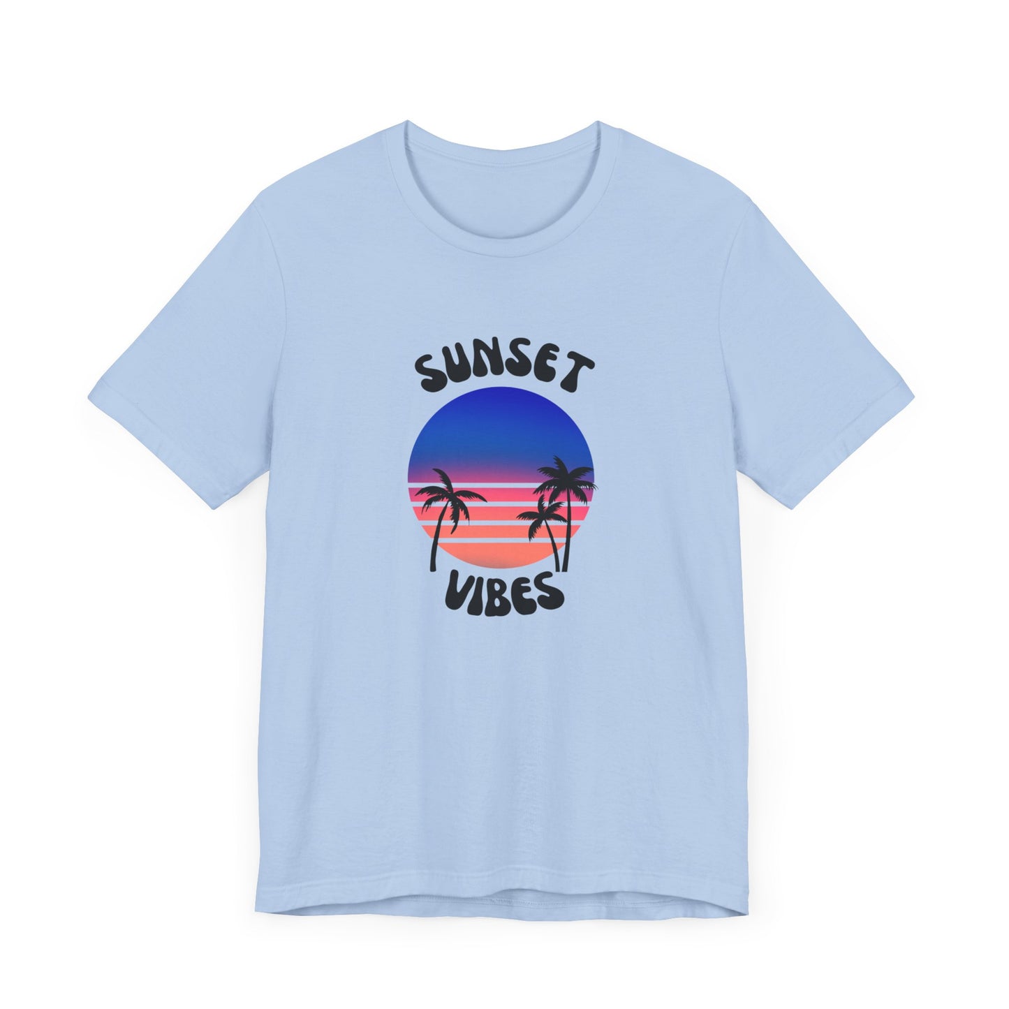 Blue Sunset Vibes (Sea Salt Sand) - Unisex Shirt