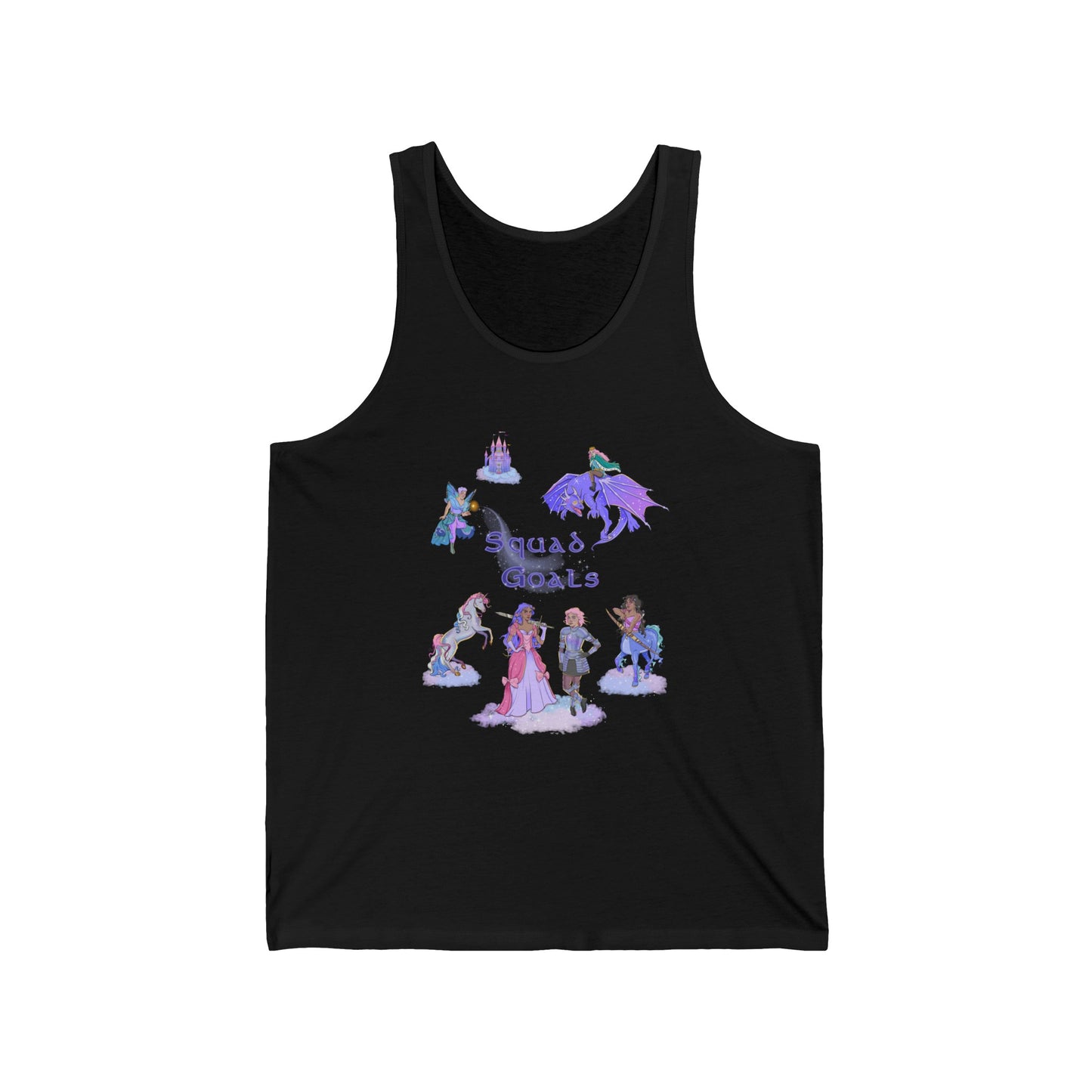 Unisex Squad Goals Jersey Tank