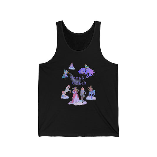 Unisex Squad Goals Jersey Tank