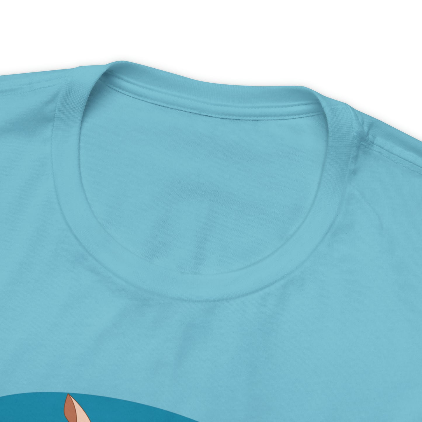 Blue Pond Moon Koi, Unisex Jersey Short Sleeve Tee