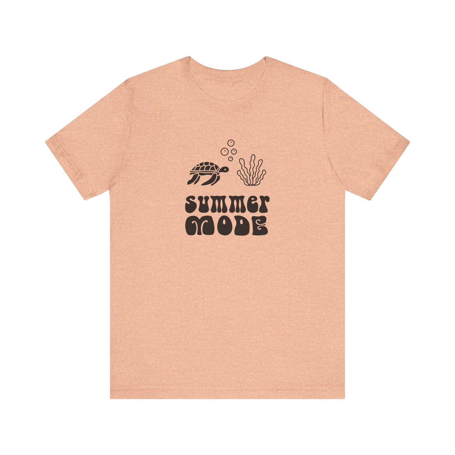 Turtle Summer Mode (Sea Salt Sand) - Unisex Shirt