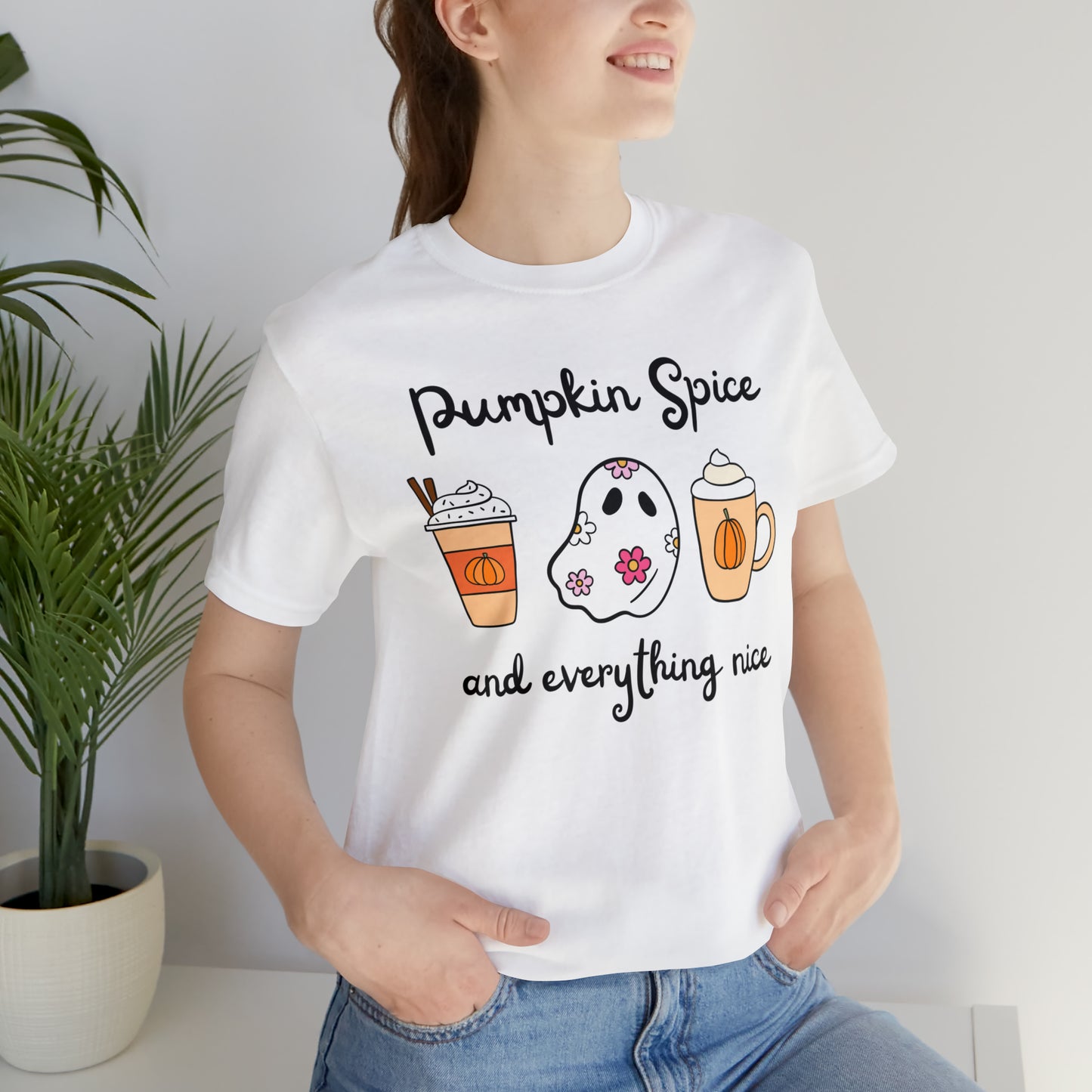 Color Flower Ghost - Pumpkin Spice