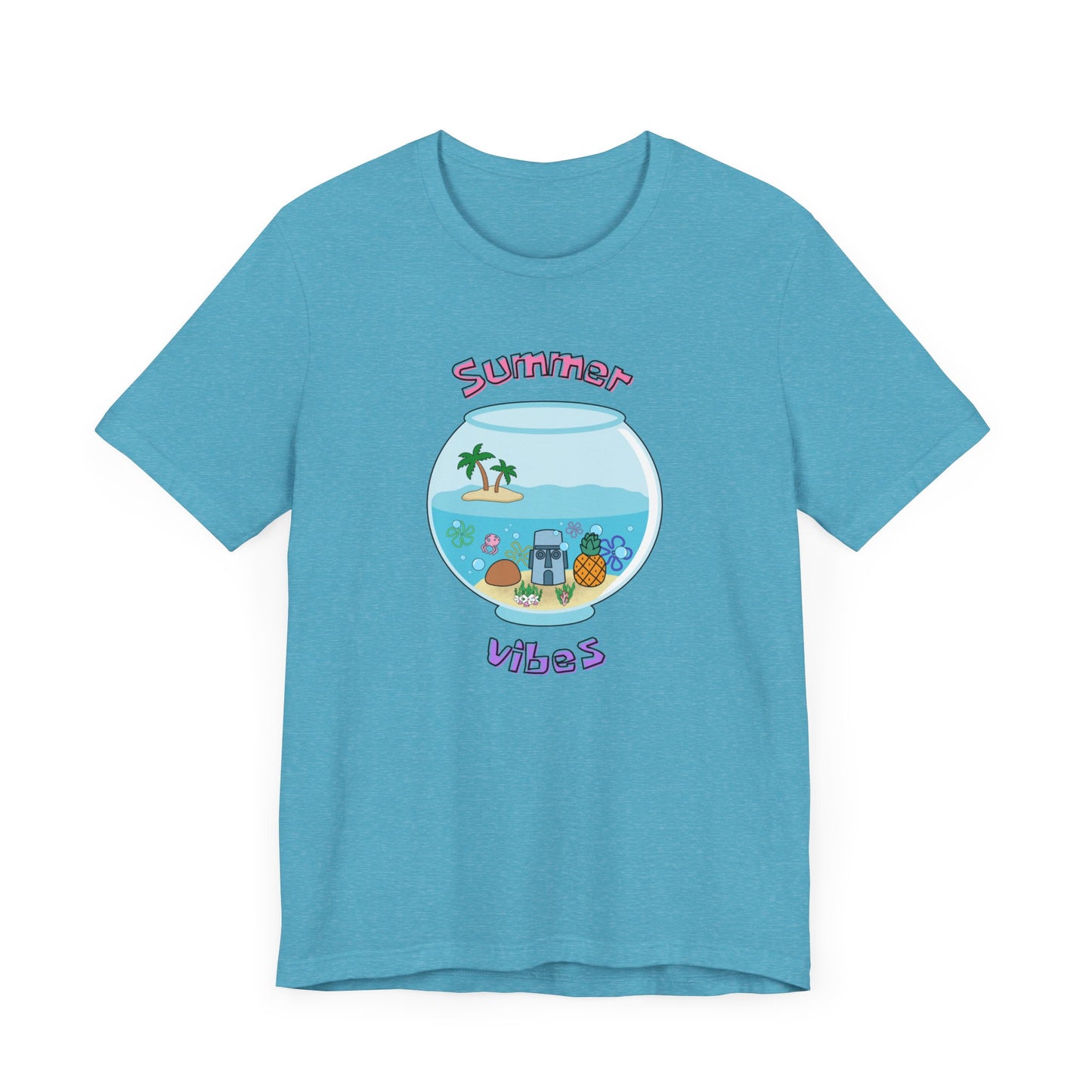 Bikini Bottom Bowl Summer Text - Unisex Shirt