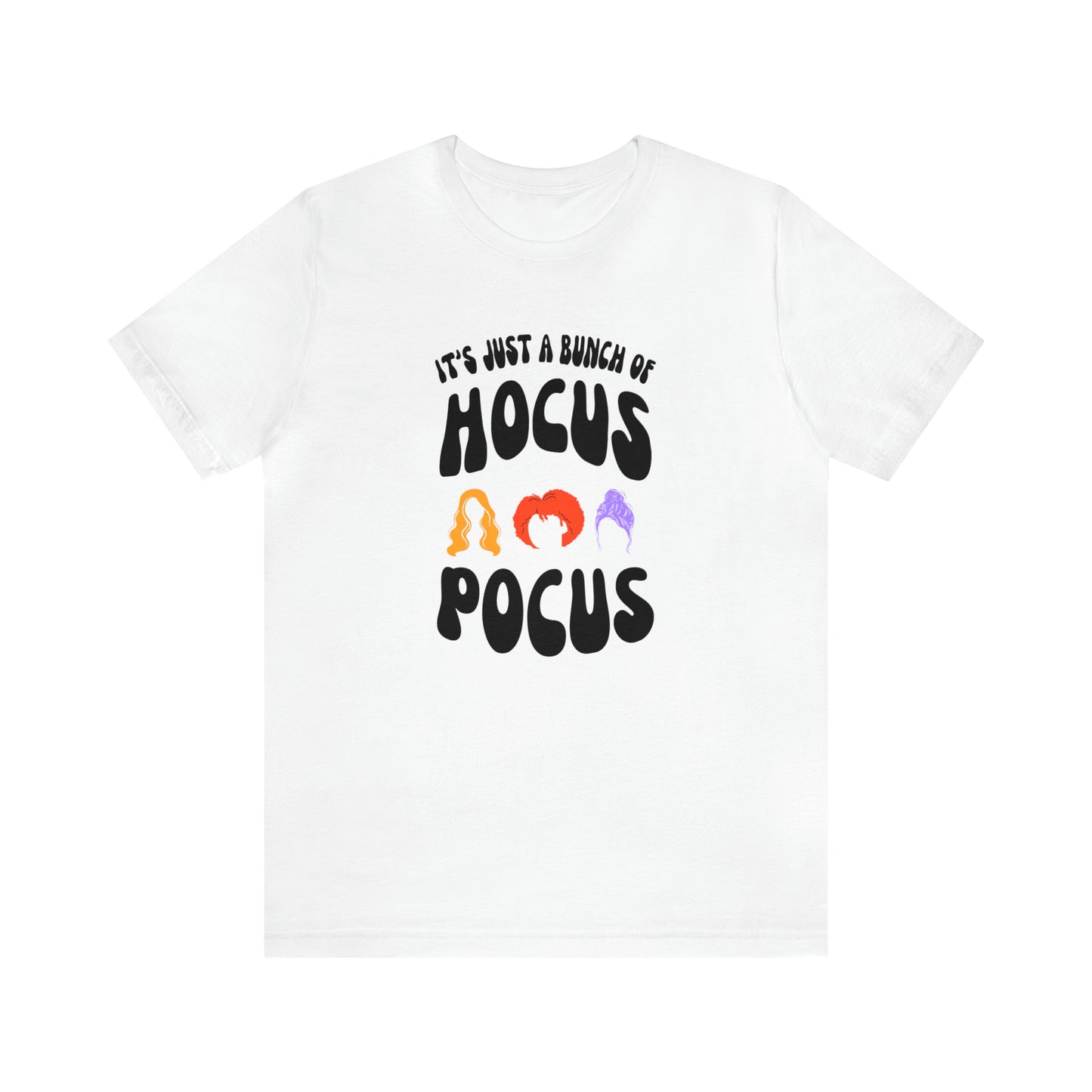 Black Text Hair - Hocus Pocus