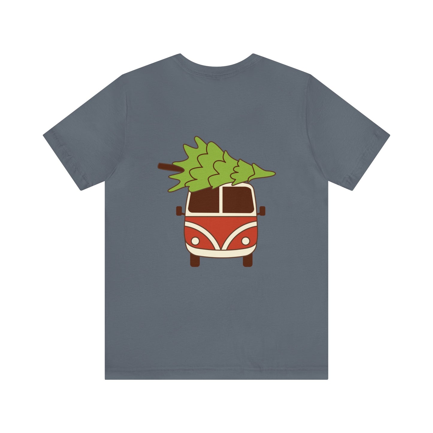 Groovy Christmas with back design - Unisex T-shirt