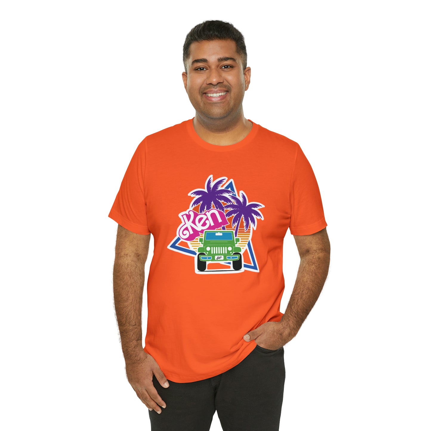 Green Ken, Beep Beep KEN Jeep, Unisex Jersey Short Sleeve Tee