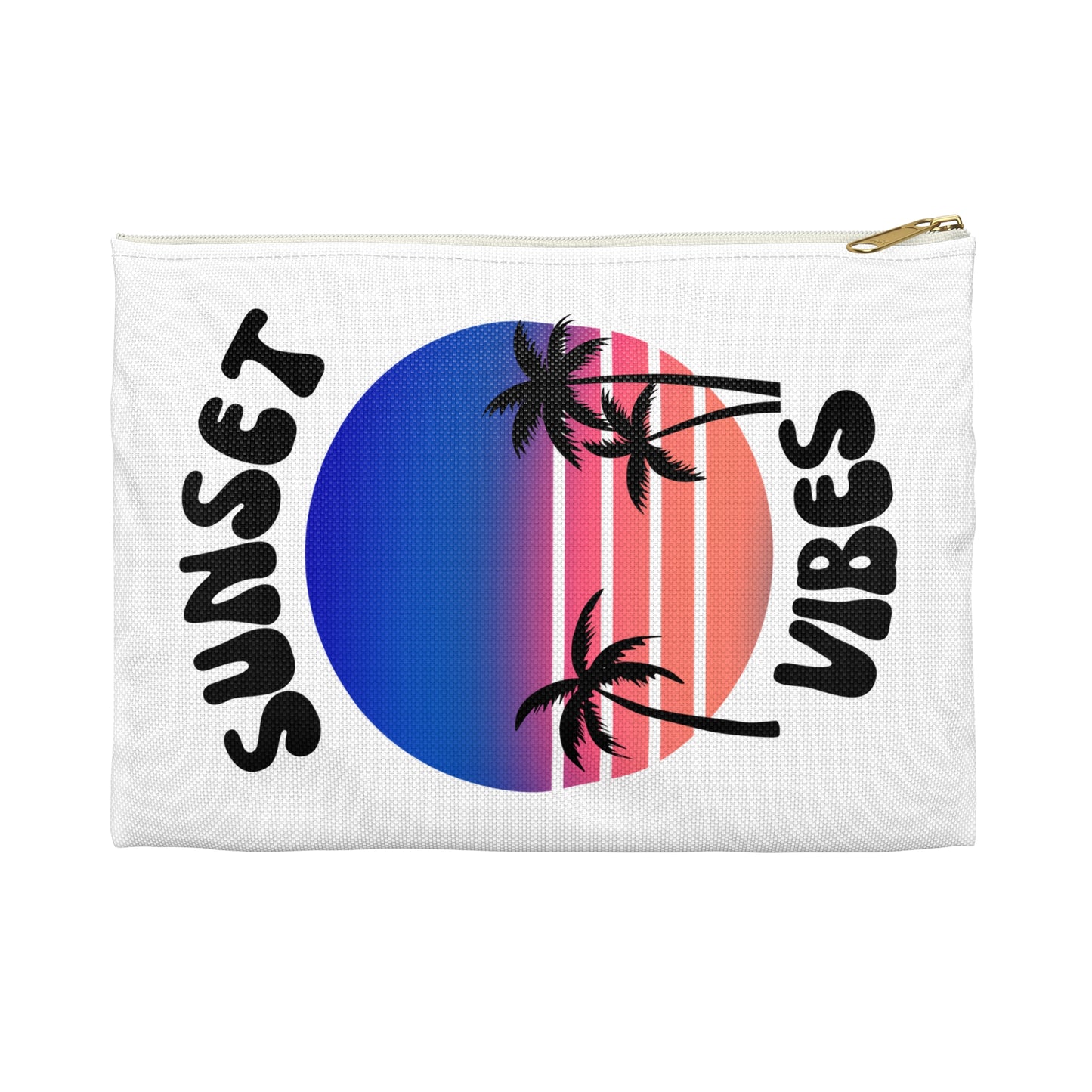 Sunset Vibes (double sided) Accessory Pouch