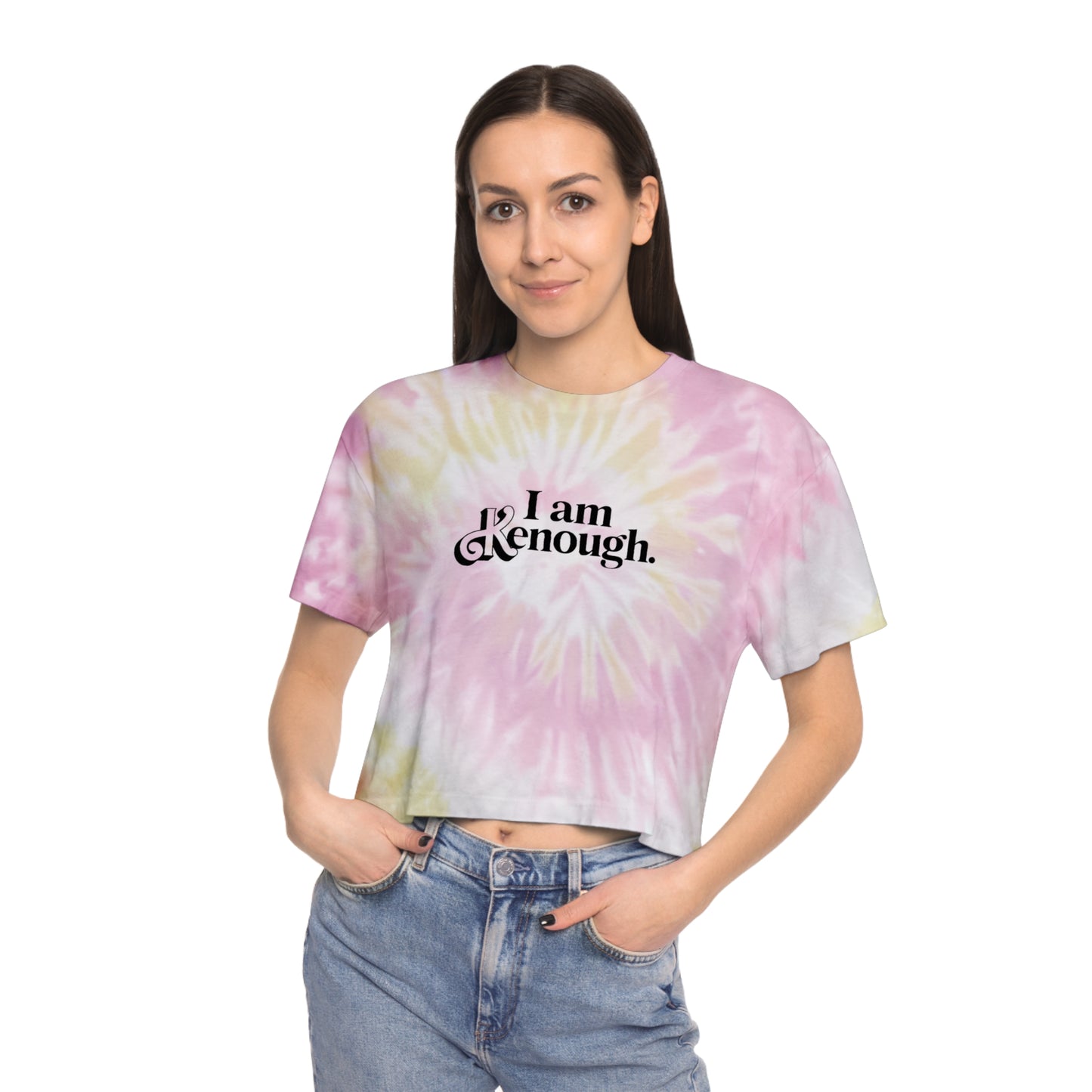 Kenough Tie Dye CROP Tee