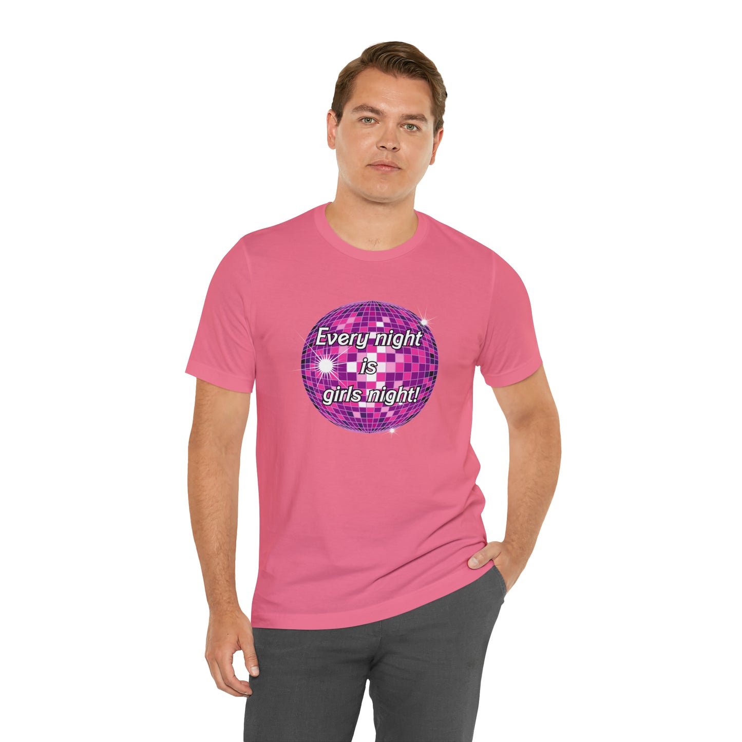 Disco Girls Night barbie, Unisex Jersey Short Sleeve Tee