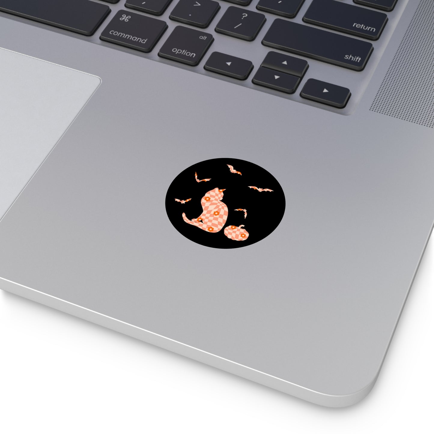 Checker Cat - Hocus Pocus, Water-Resistant Vinyl Sticker
