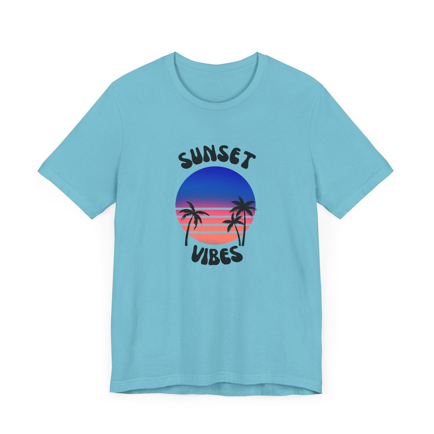 Blue Sunset Vibes (Sea Salt Sand) - Unisex Shirt