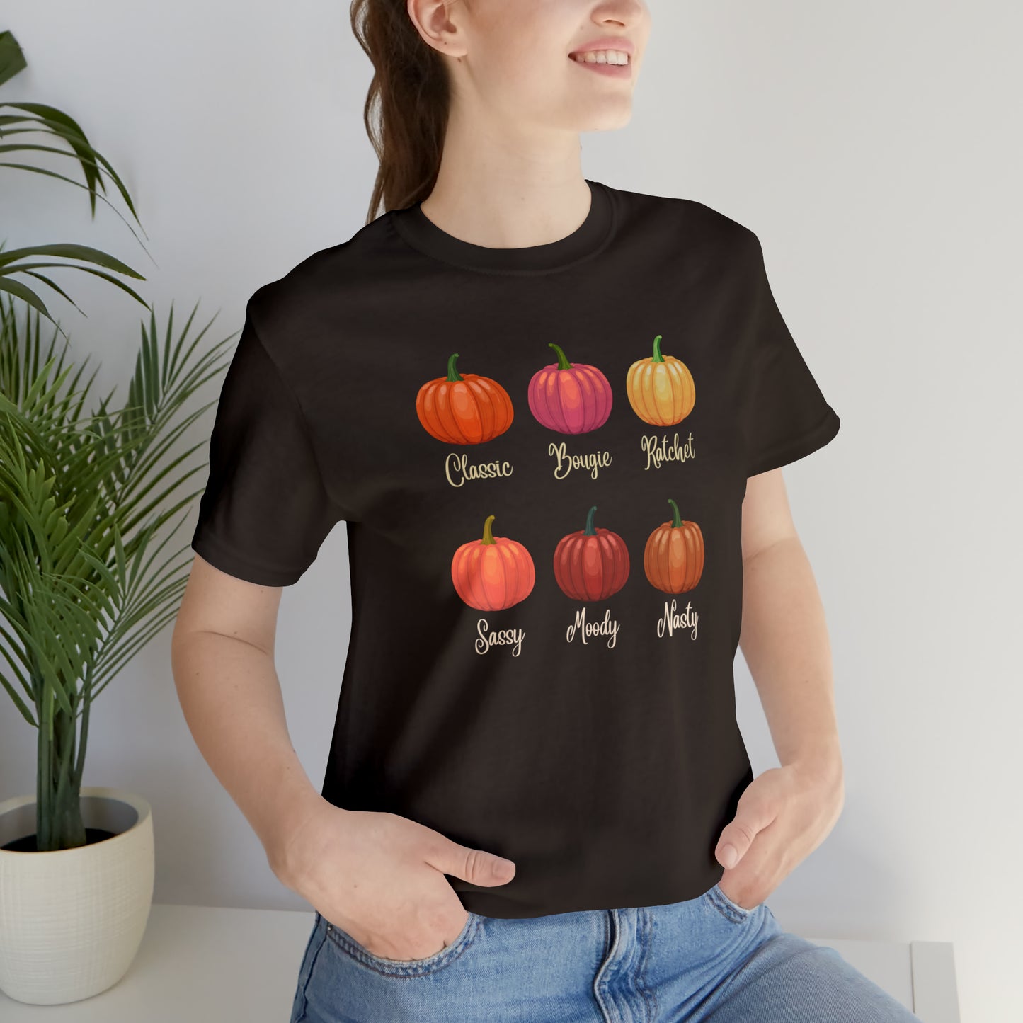 Savage Pumpkins, Unisex Jersey Short Sleeve Tee