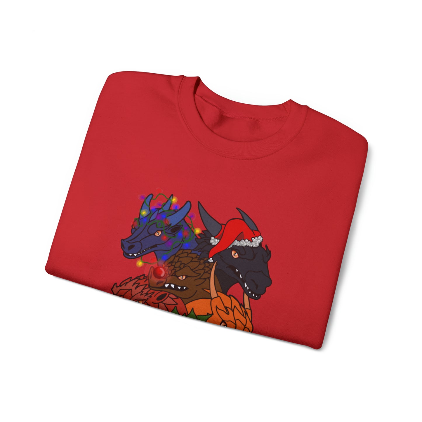 Dragon Christmas Simple - Unisex Sweatshirt