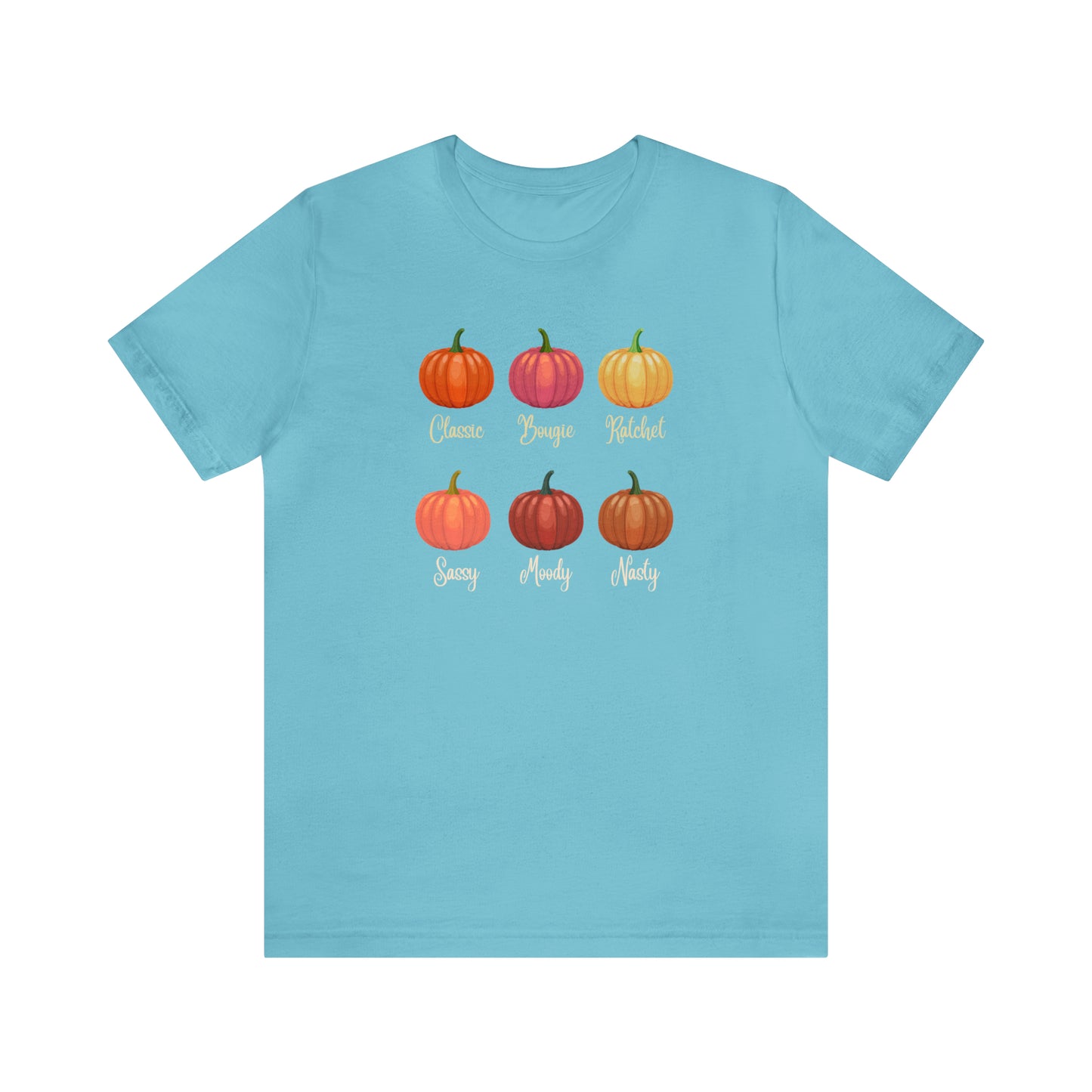 Savage Pumpkins, Unisex Jersey Short Sleeve Tee