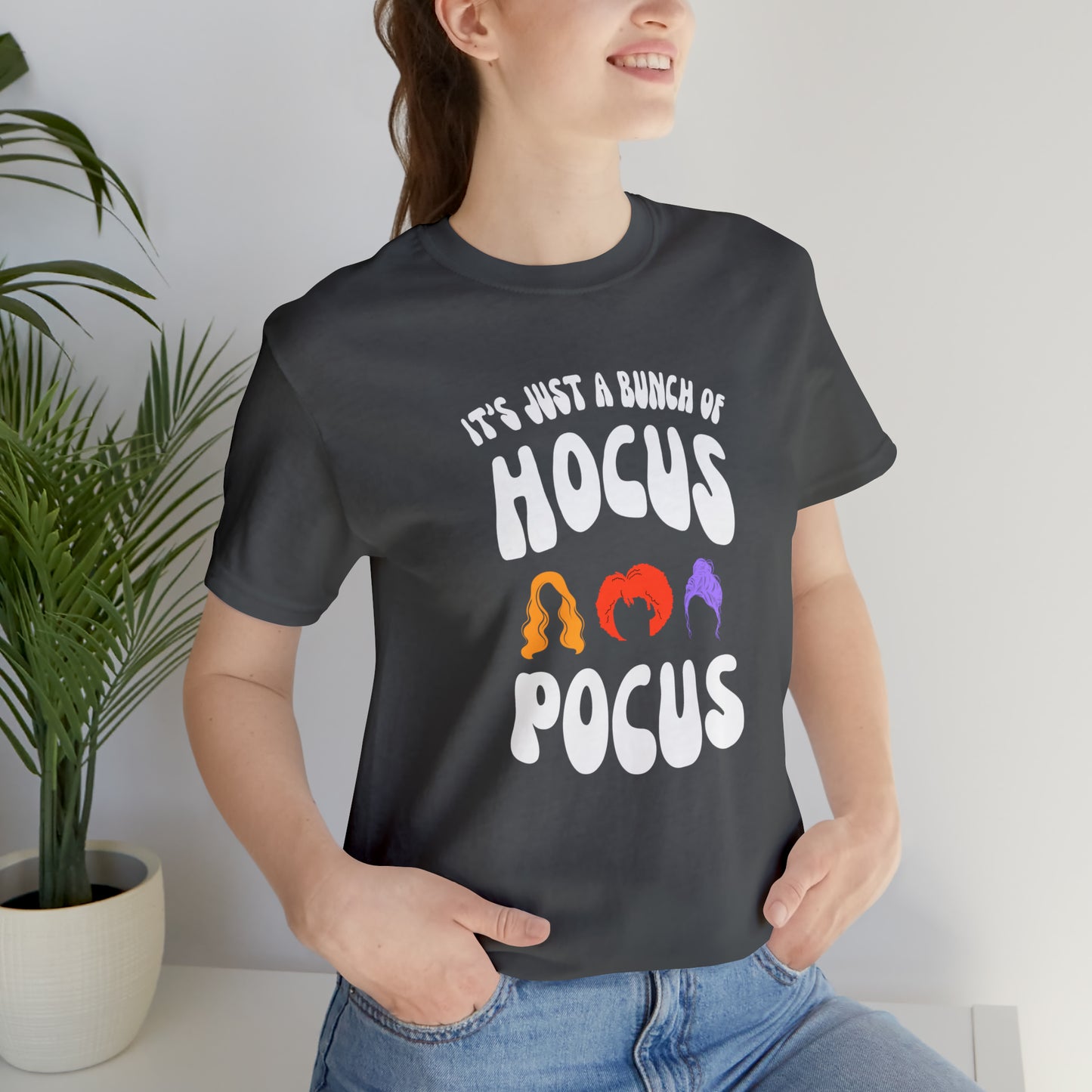 White Text Hair - Hocus Pocus
