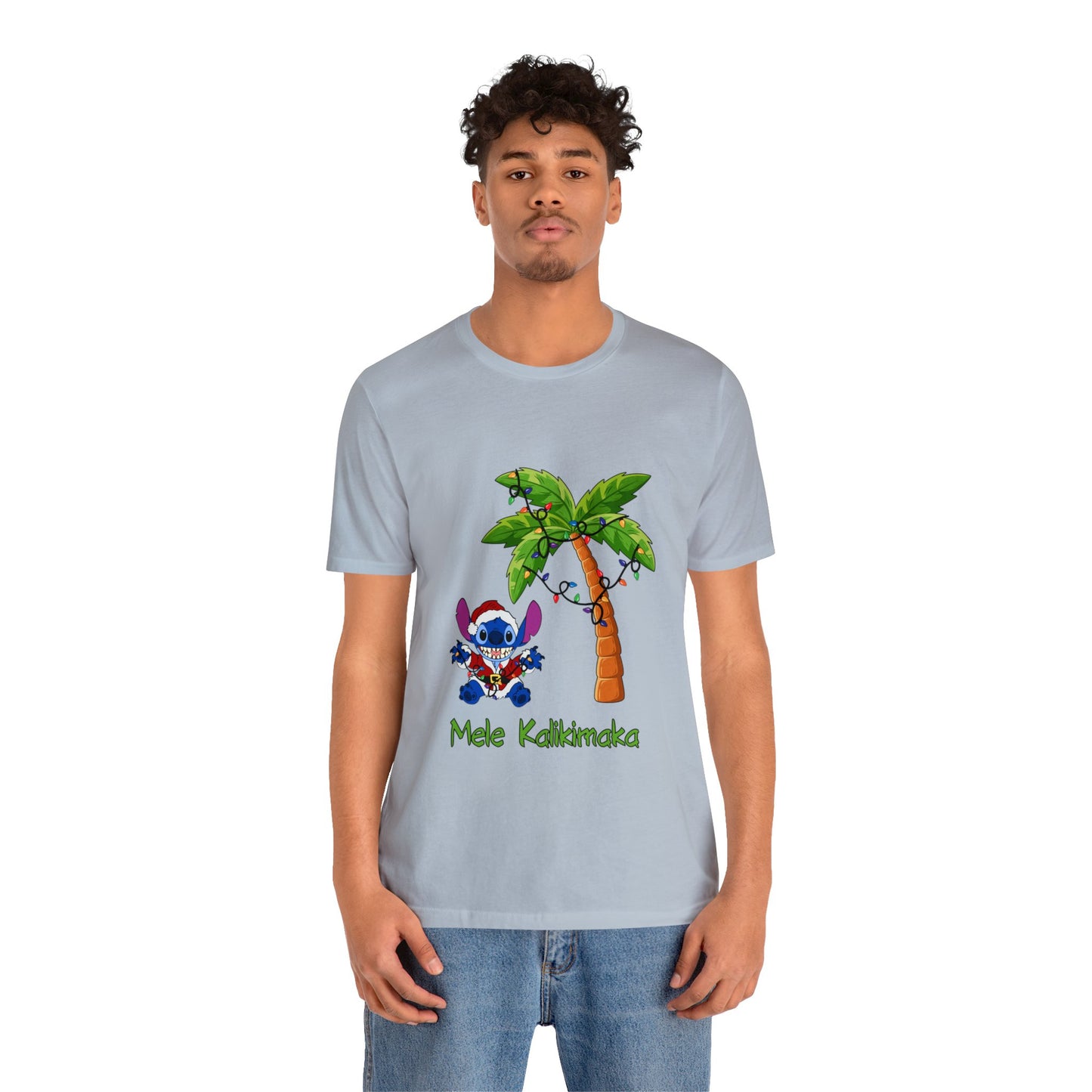 Mele Kalikimaka Stitch - Unisex T-shirt