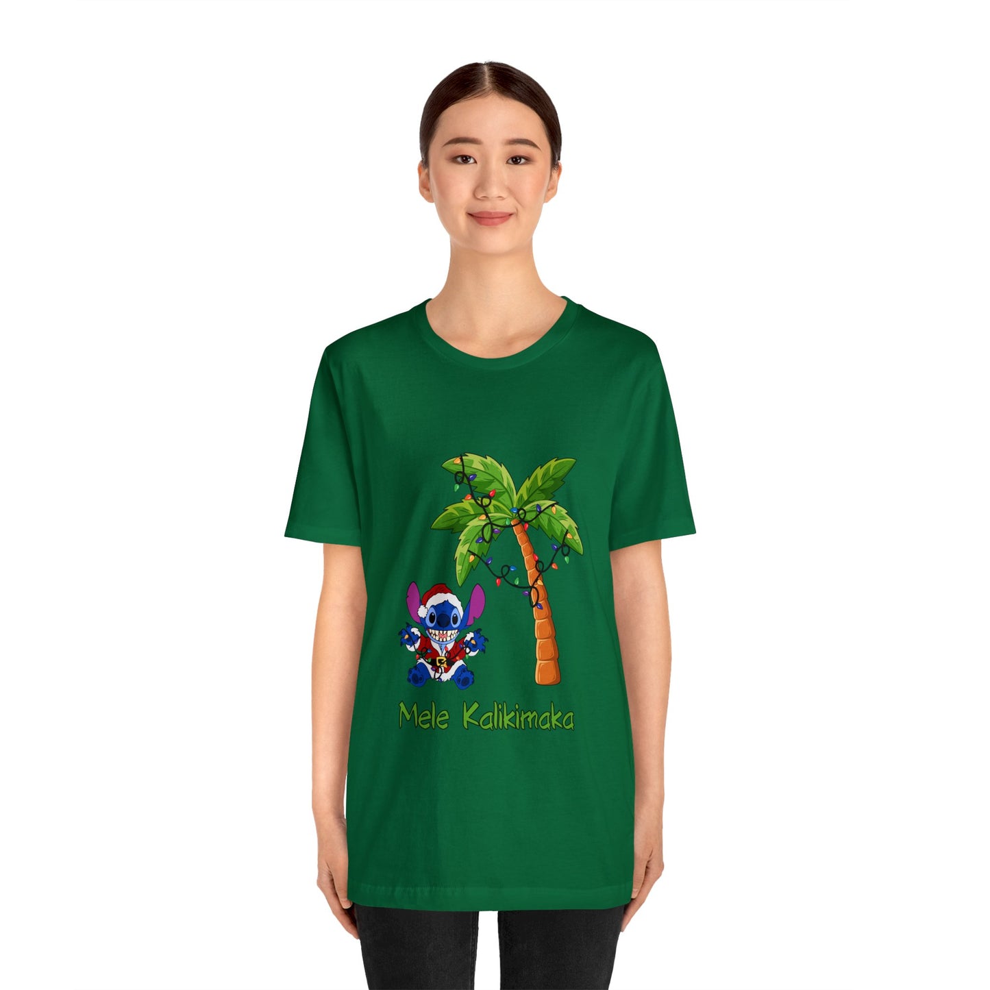 Mele Kalikimaka Stitch - Unisex T-shirt
