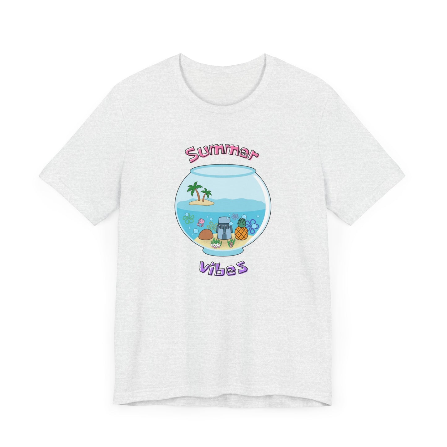 Bikini Bottom Bowl Summer Text - Unisex Shirt