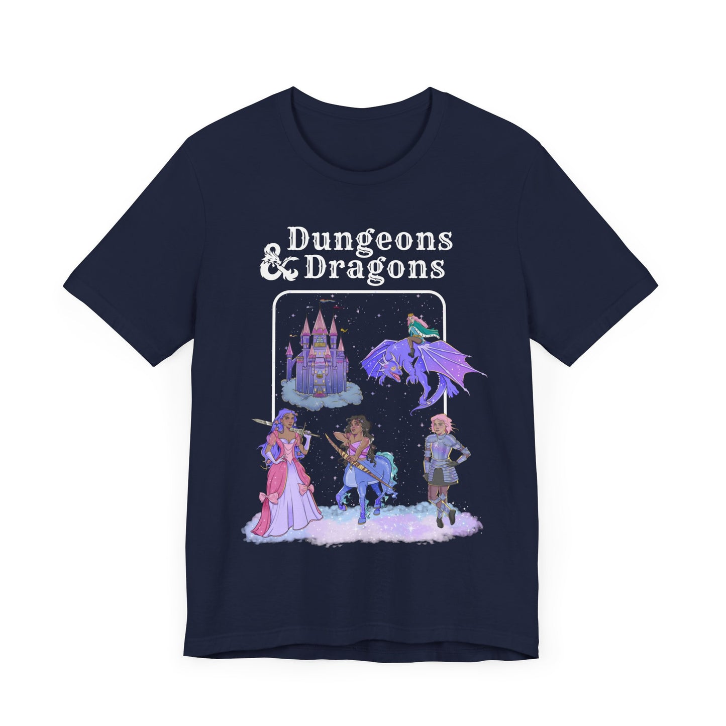 Cotton Candy Dragon Dungeons - Unisex T-shirt