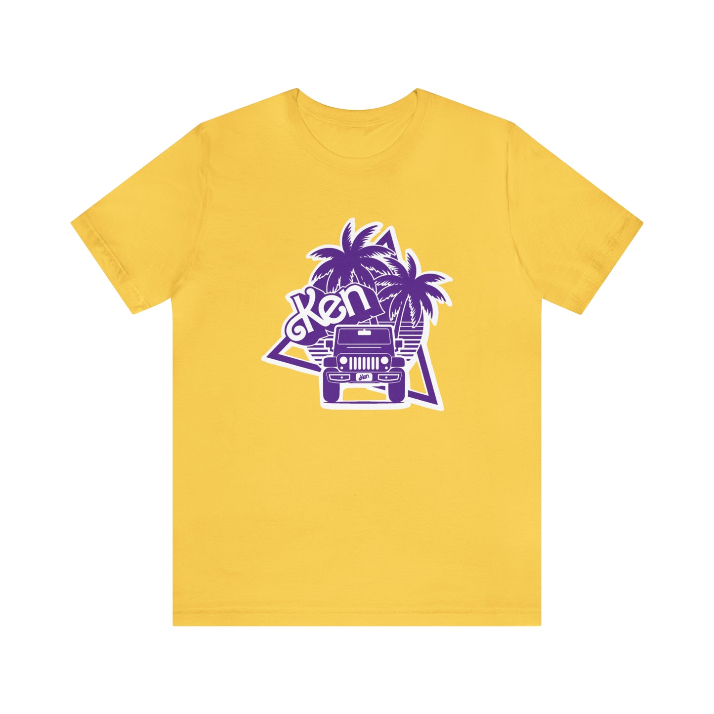 All Purple Ken, Beep Beep KEN Jeep, Unisex Jersey Short Sleeve Tee