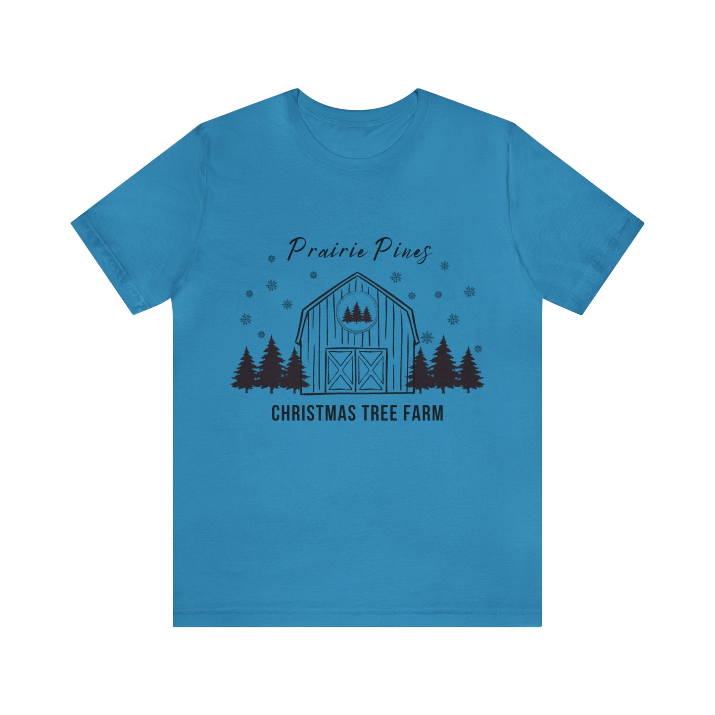 Prairie Pines Black Text - Unisex T-shirt