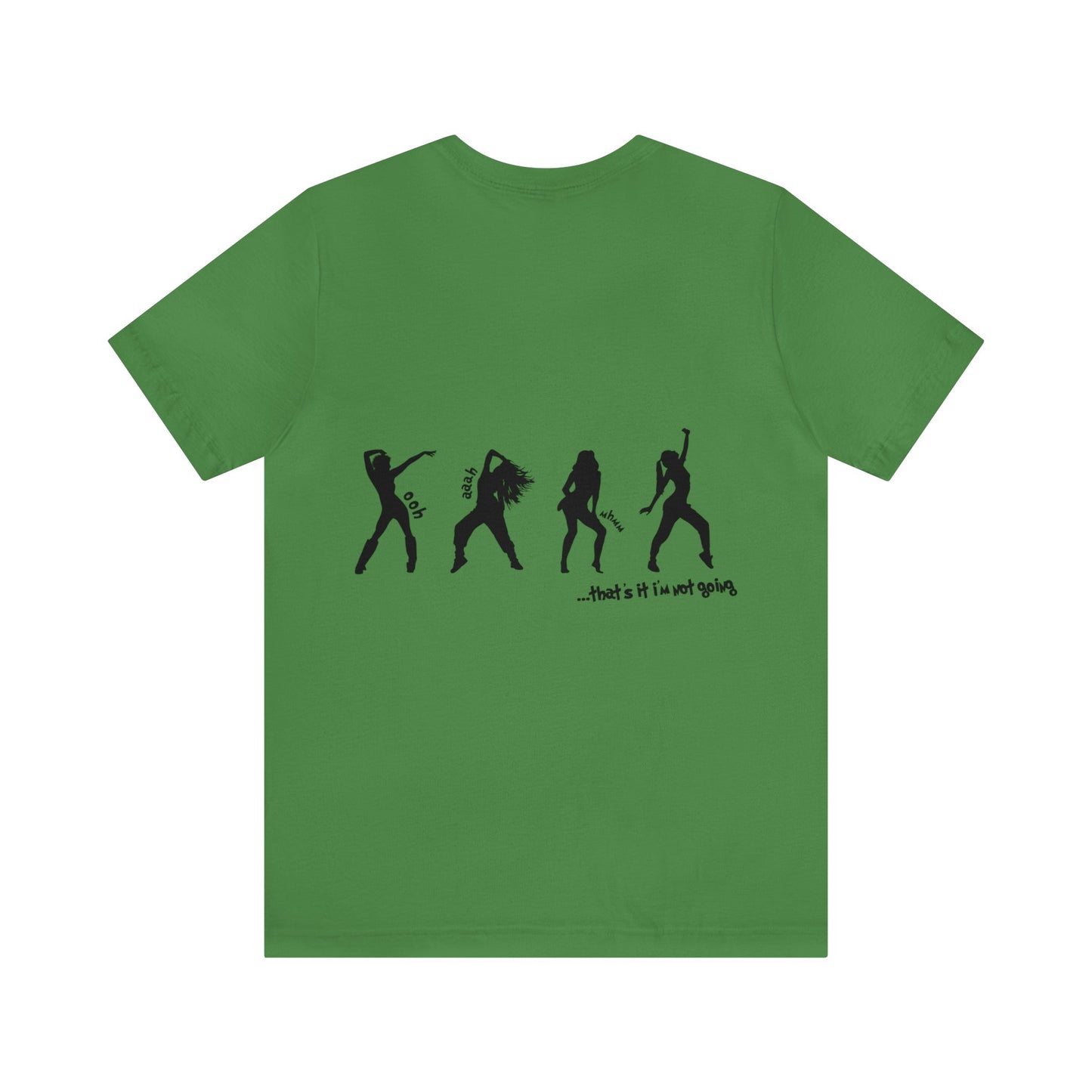 Back design - Grinchy Groovy and Bright Jingle Disco Ball - Unisex T-shirt