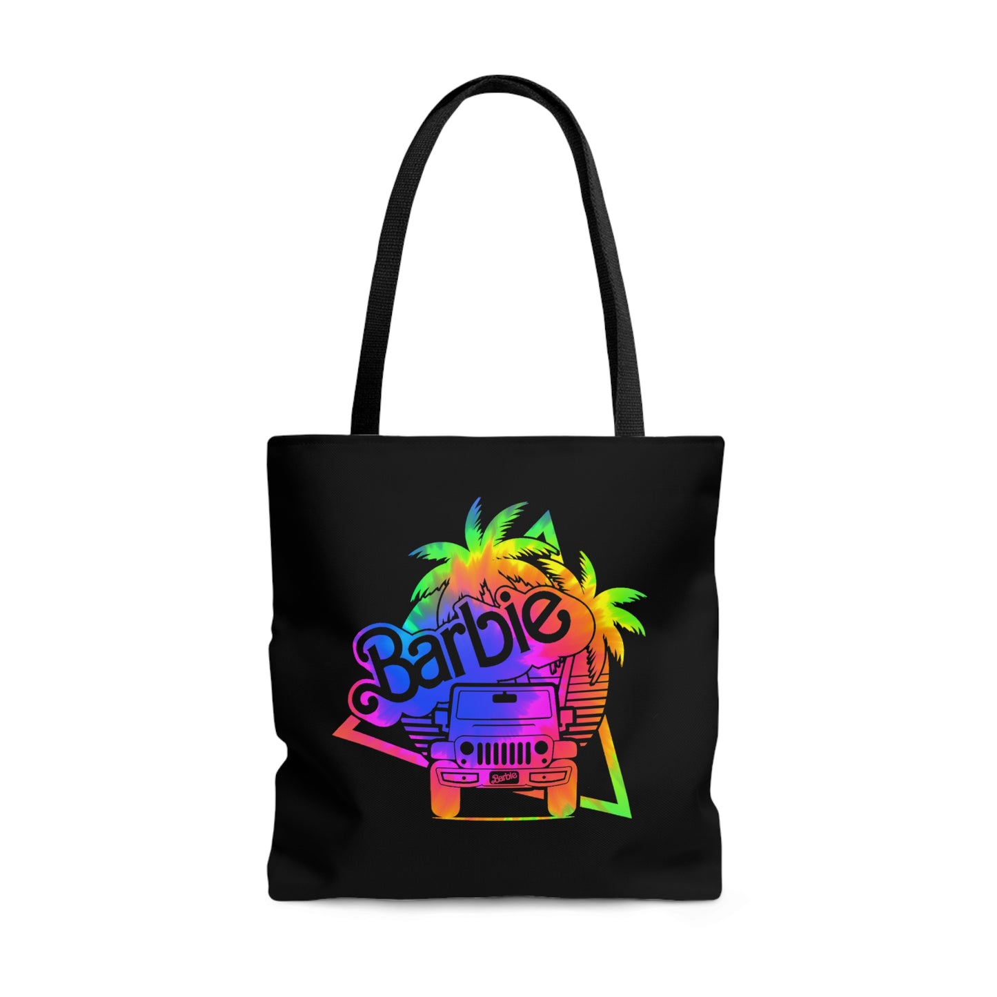 Dark Tie Dye Kenough Barbie Jeep Tote Bag