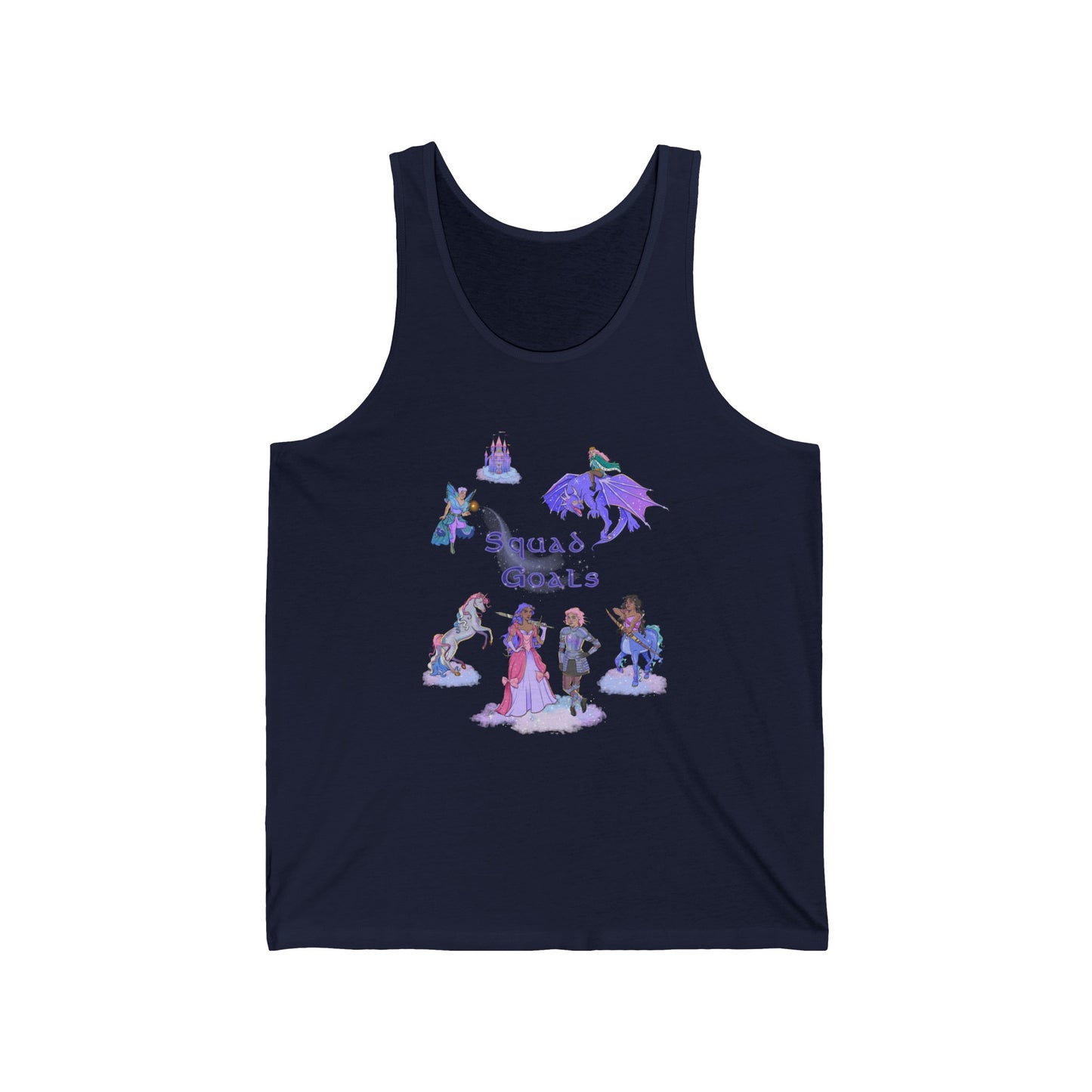 Unisex Squad Goals Jersey Tank